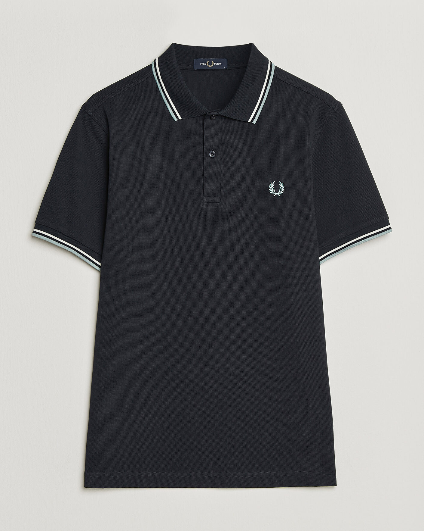 Heren | Polo's | Fred Perry | Twin Tipped Polo Shirt Navy