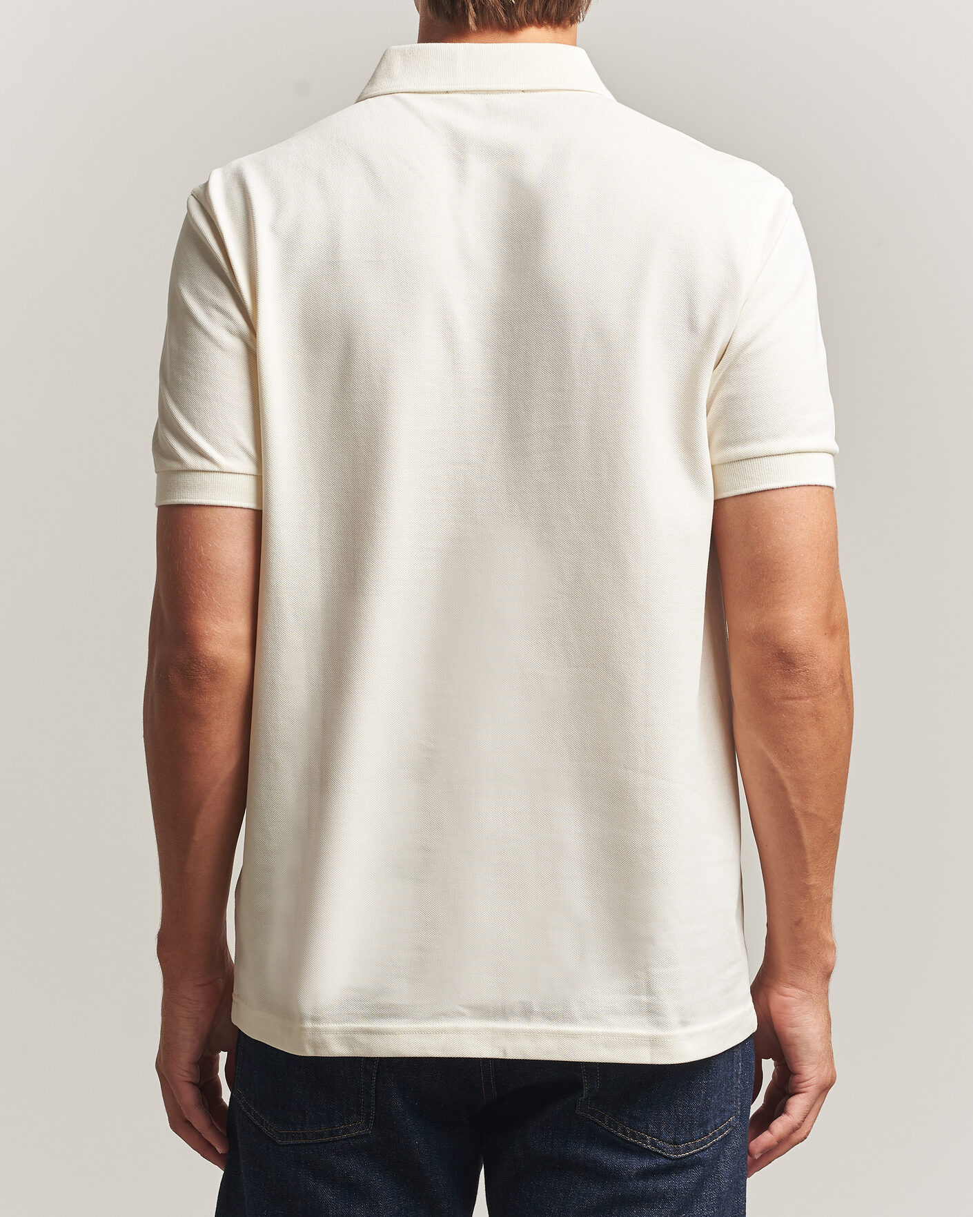 Heren | Polo's | Fred Perry | Plain Polo Shirt Night Ecru