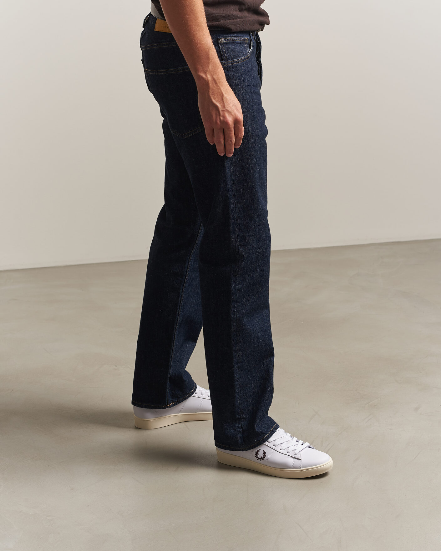 Heren | Sneakers | Fred Perry | Spencer Leather Sneaker White