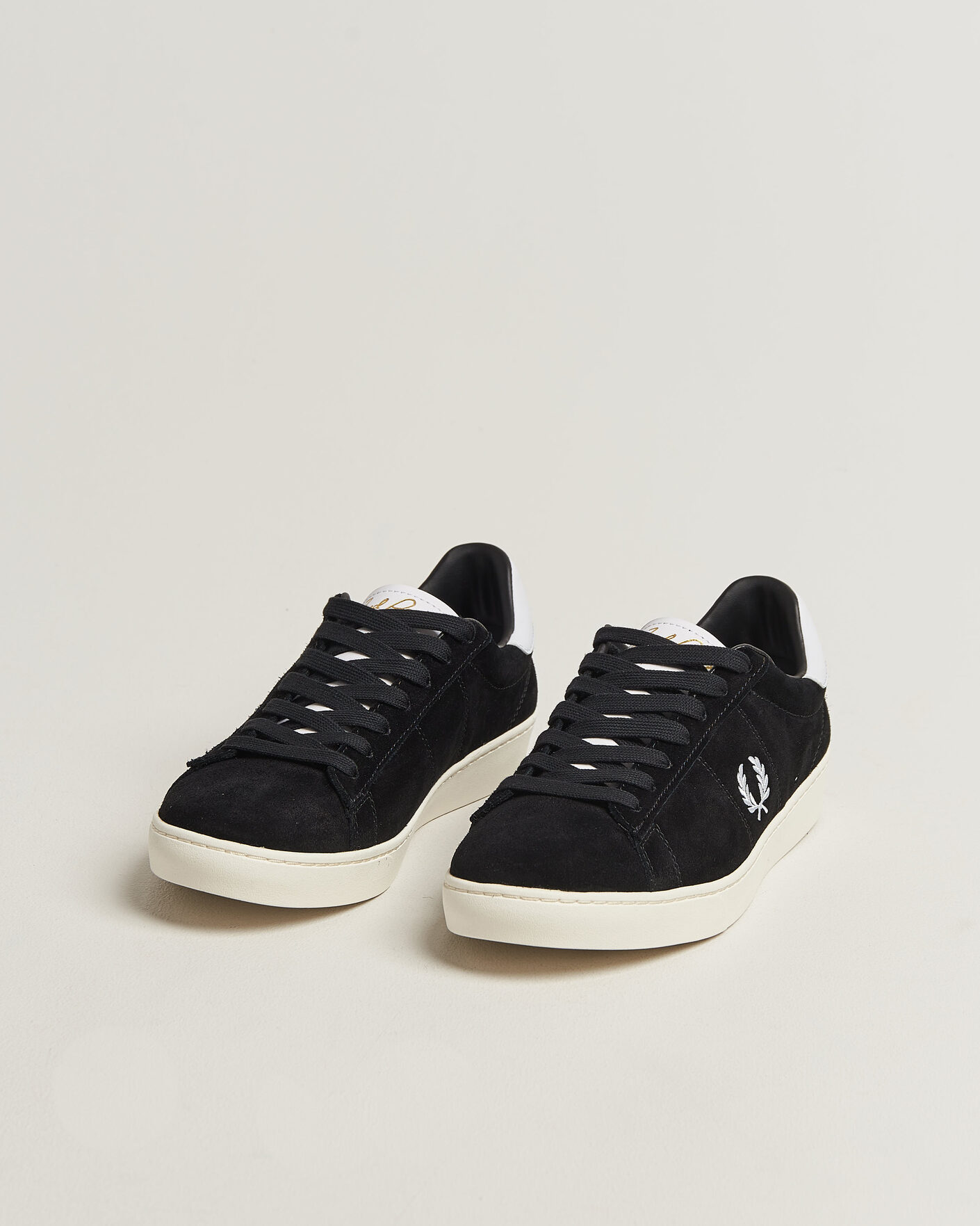 Heren | Sneakers | Fred Perry | Spencer Suede Sneaker Black