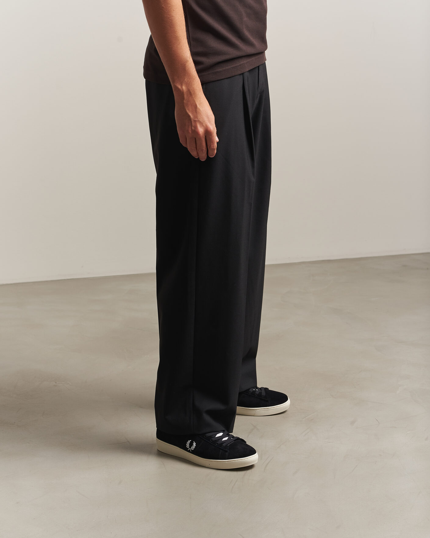 Heren | Sneakers | Fred Perry | Spencer Suede Sneaker Black