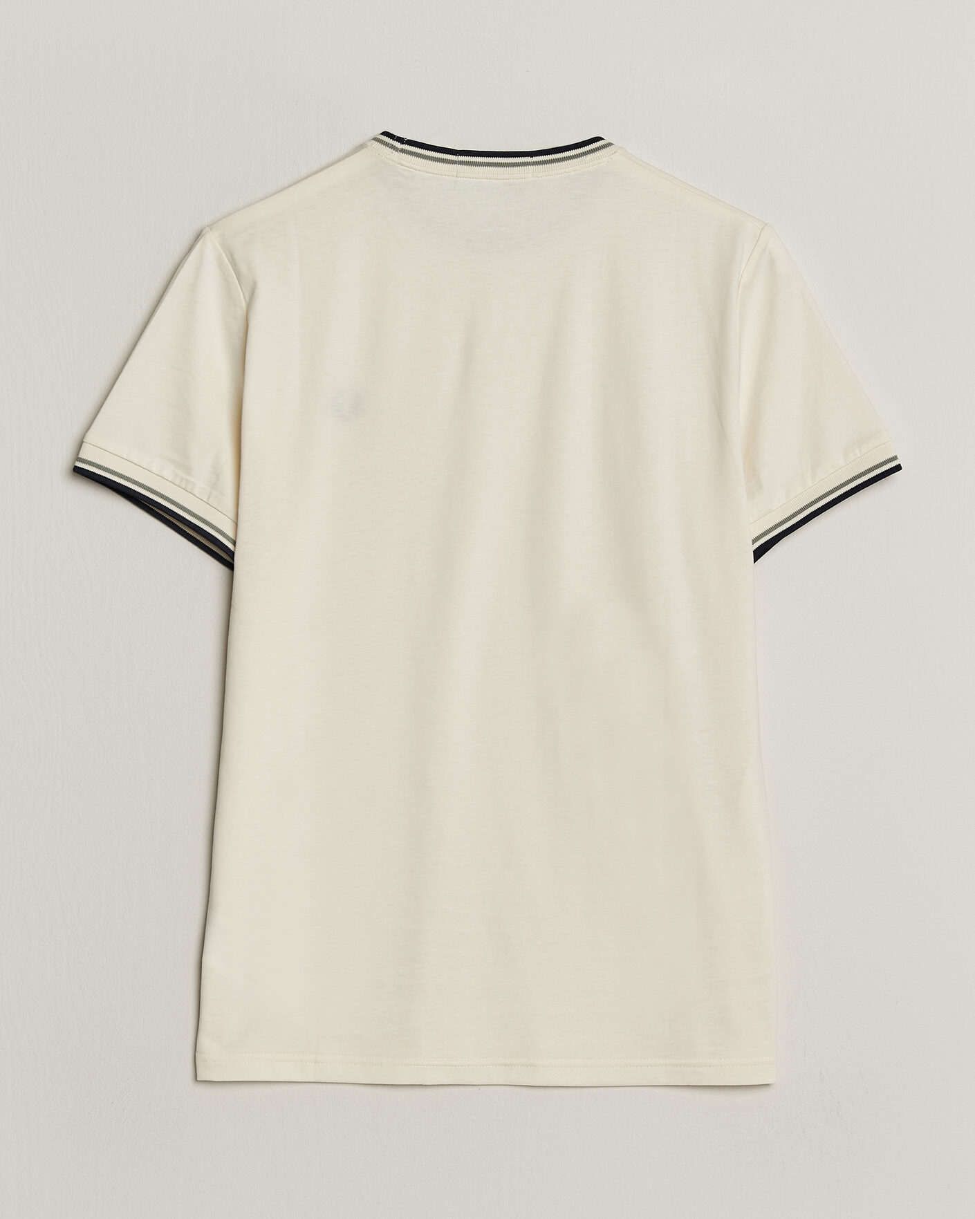 Heren | T-shirts | Fred Perry | Twin Tipped T-Shirt Ecru