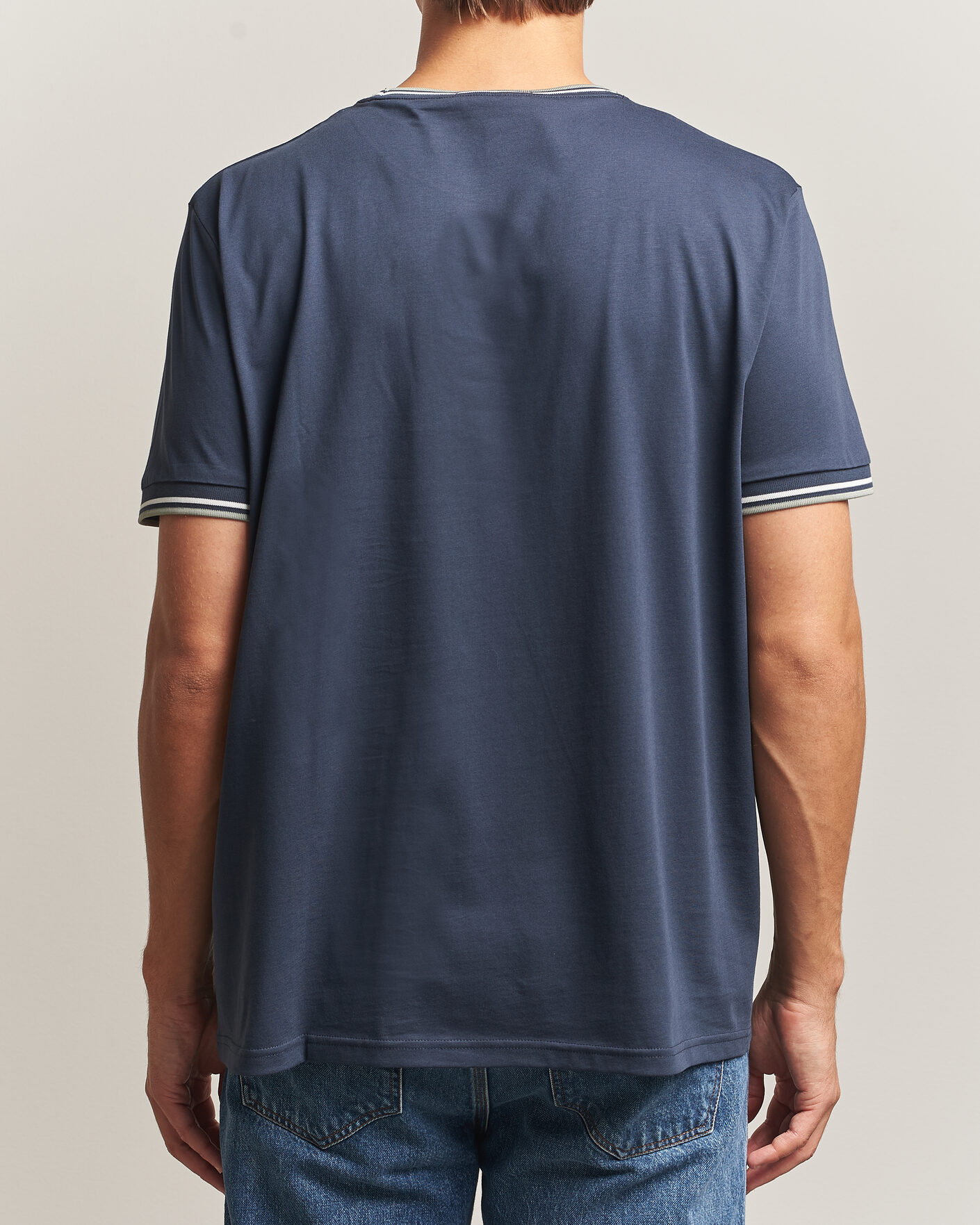 Heren | T-shirts | Fred Perry | Twin Tipped T-Shirt Dark Airforce