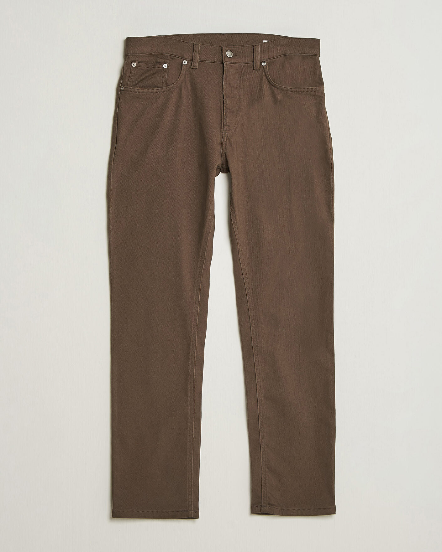 Heren | Broeken | Gant | Regular Fit Soft Twill 5-Pocket Pants Shadow Brown