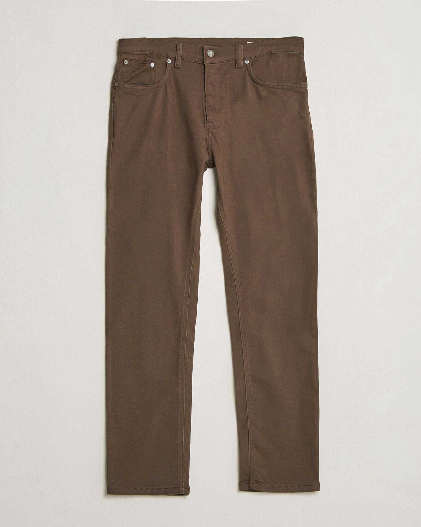 Heren | Broeken | Gant | Regular Fit Soft Twill 5-Pocket Pants Shadow Brown