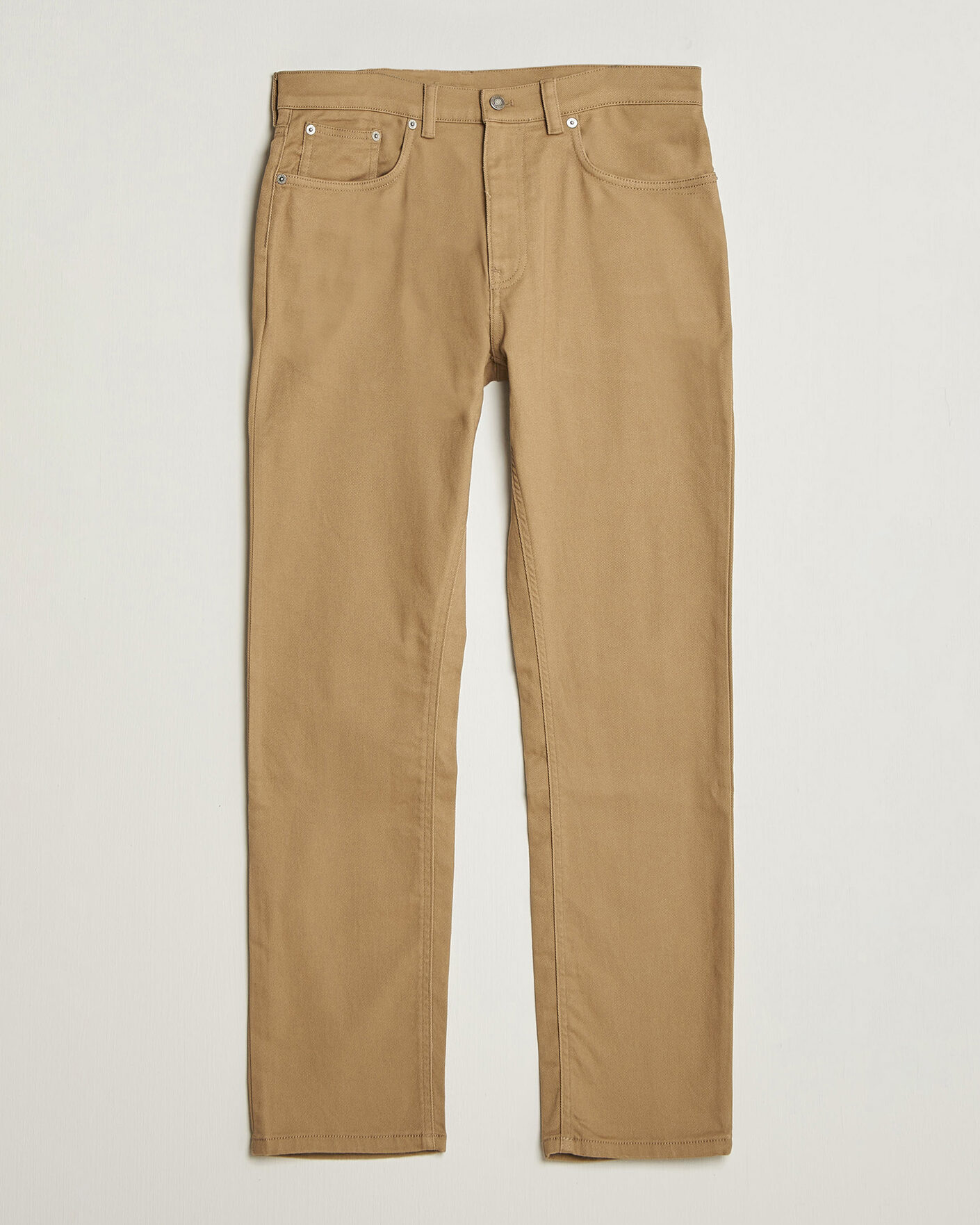 Heren | Broeken | Gant | Regular Fit Soft Twill 5-Pocket Pants Light Taupe