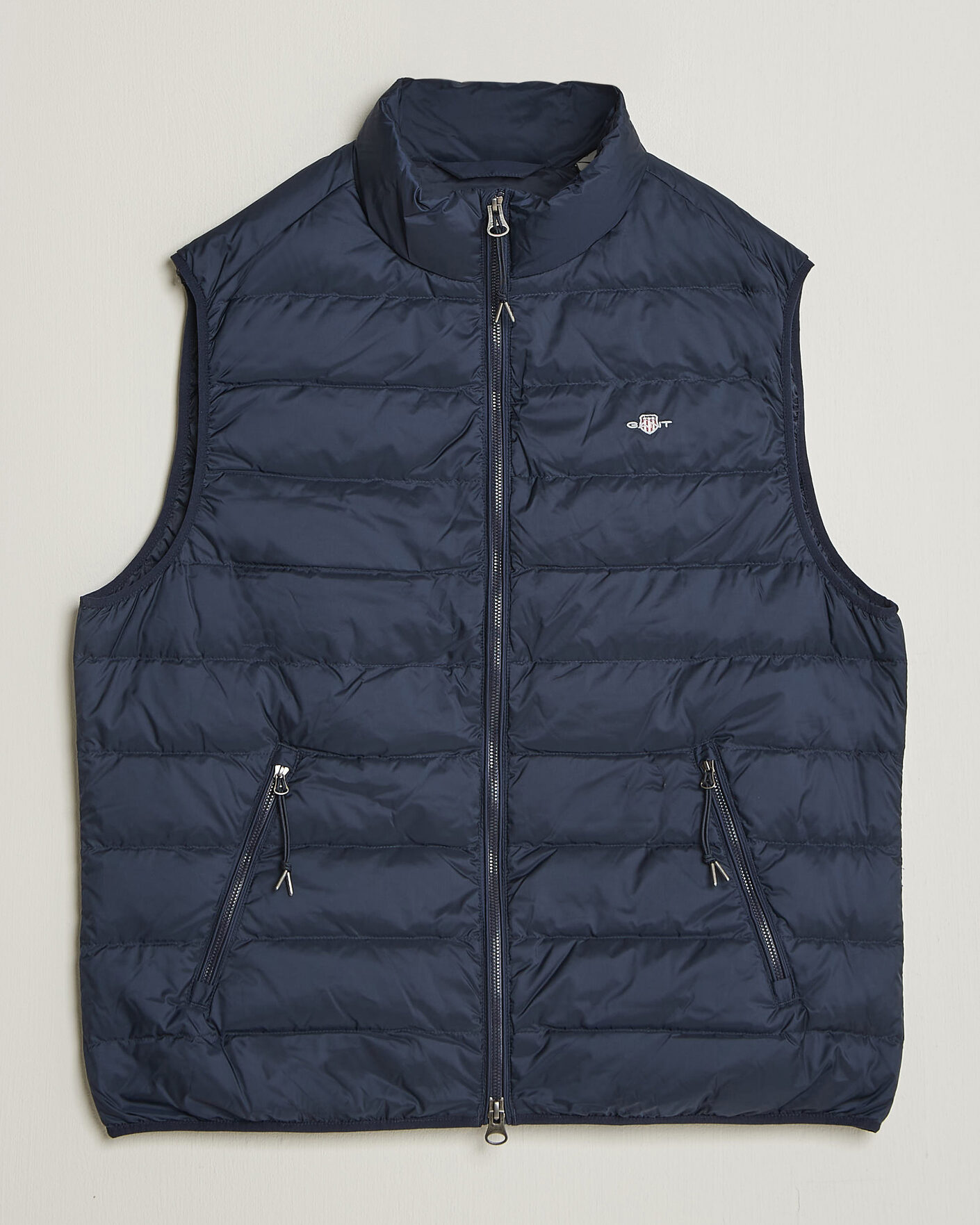 Heren | Gilets | Gant | Light Down Vest Evening Blue