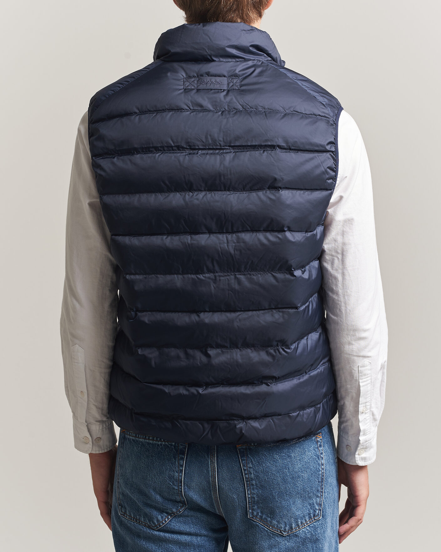 Heren | Gilets | Gant | Light Down Vest Evening Blue