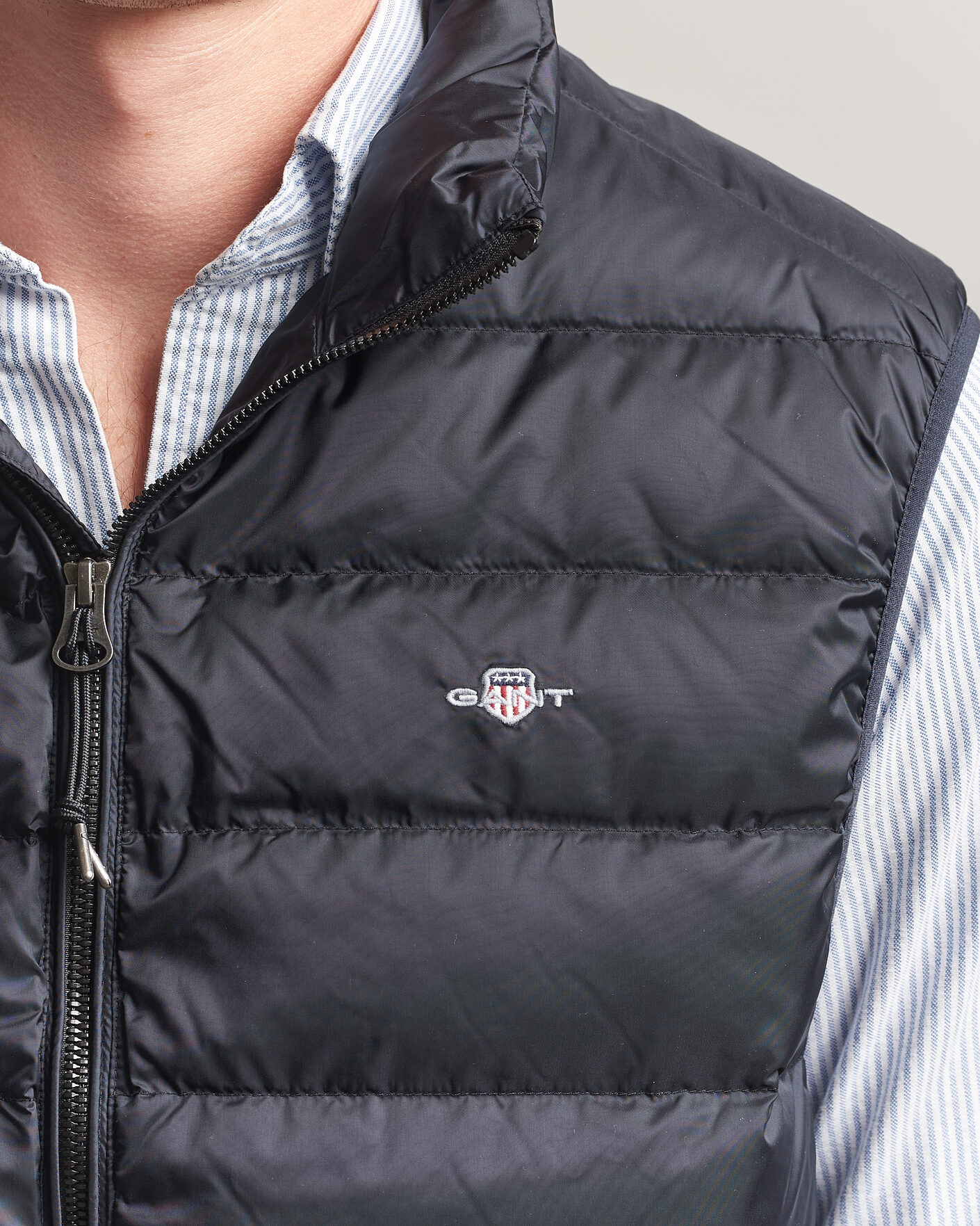 Heren | Gilets | Gant | Light Down Vest Black