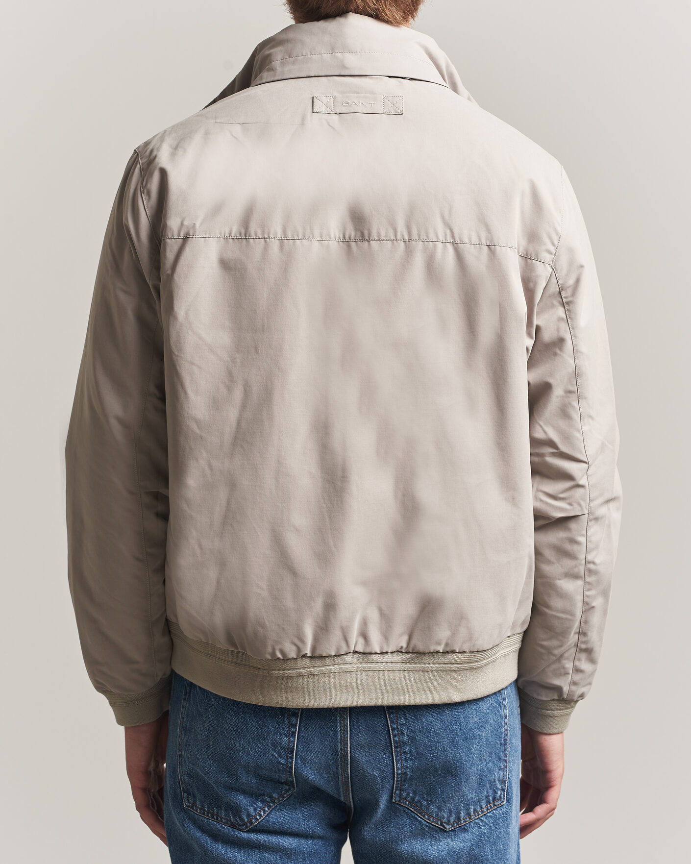 Heren | Jassen | Gant | Hampshire Jacket Mist Taupe