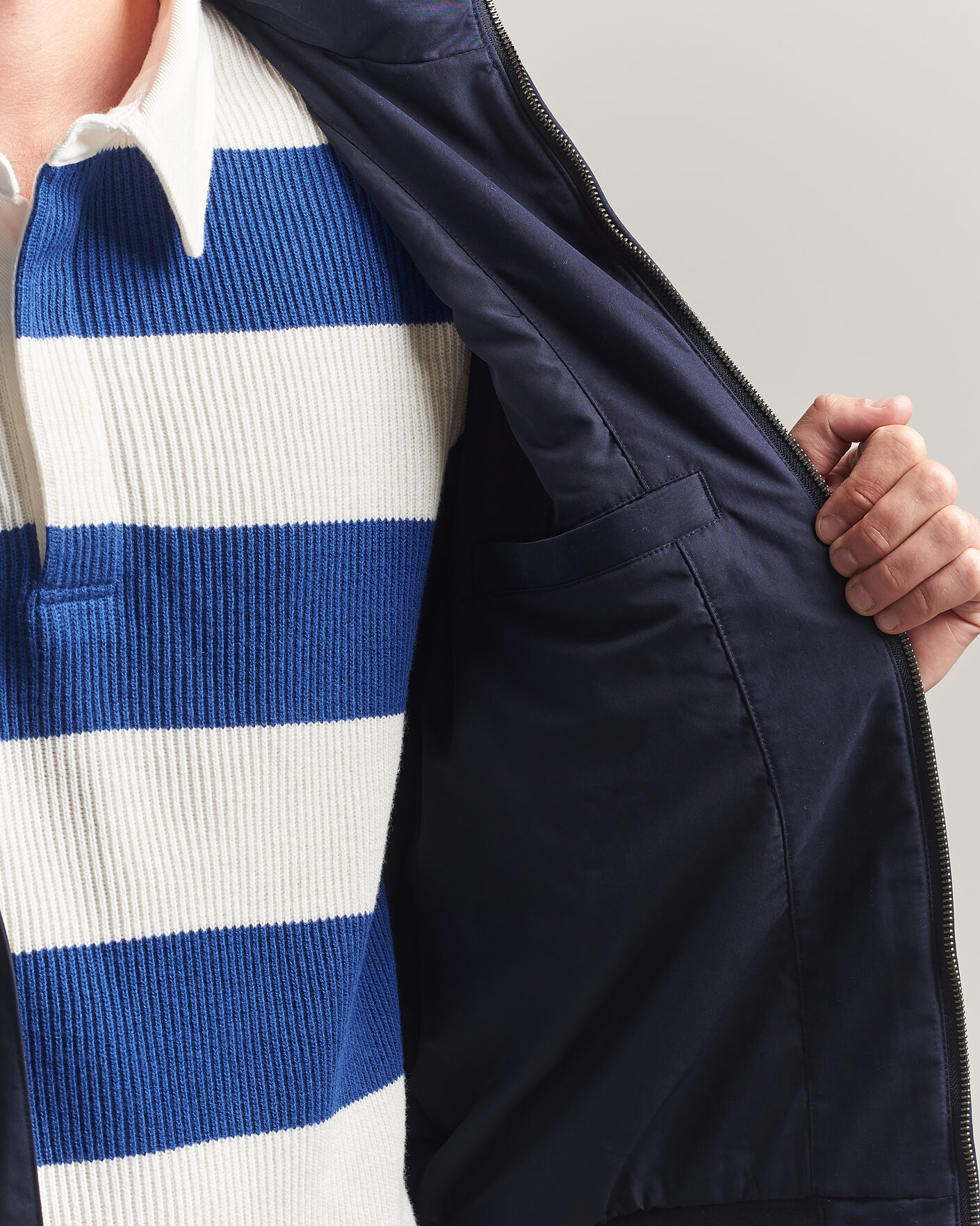 Heren | Jassen | Gant | Hampshire Jacket Evening Blue
