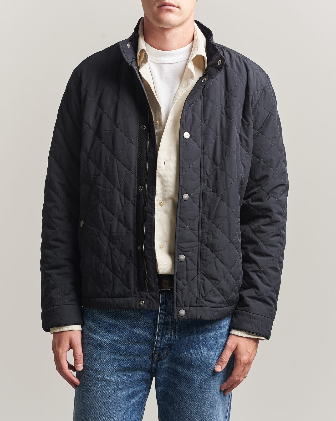 Heren | Jassen | Gant | Classic Quilted Jacket Black