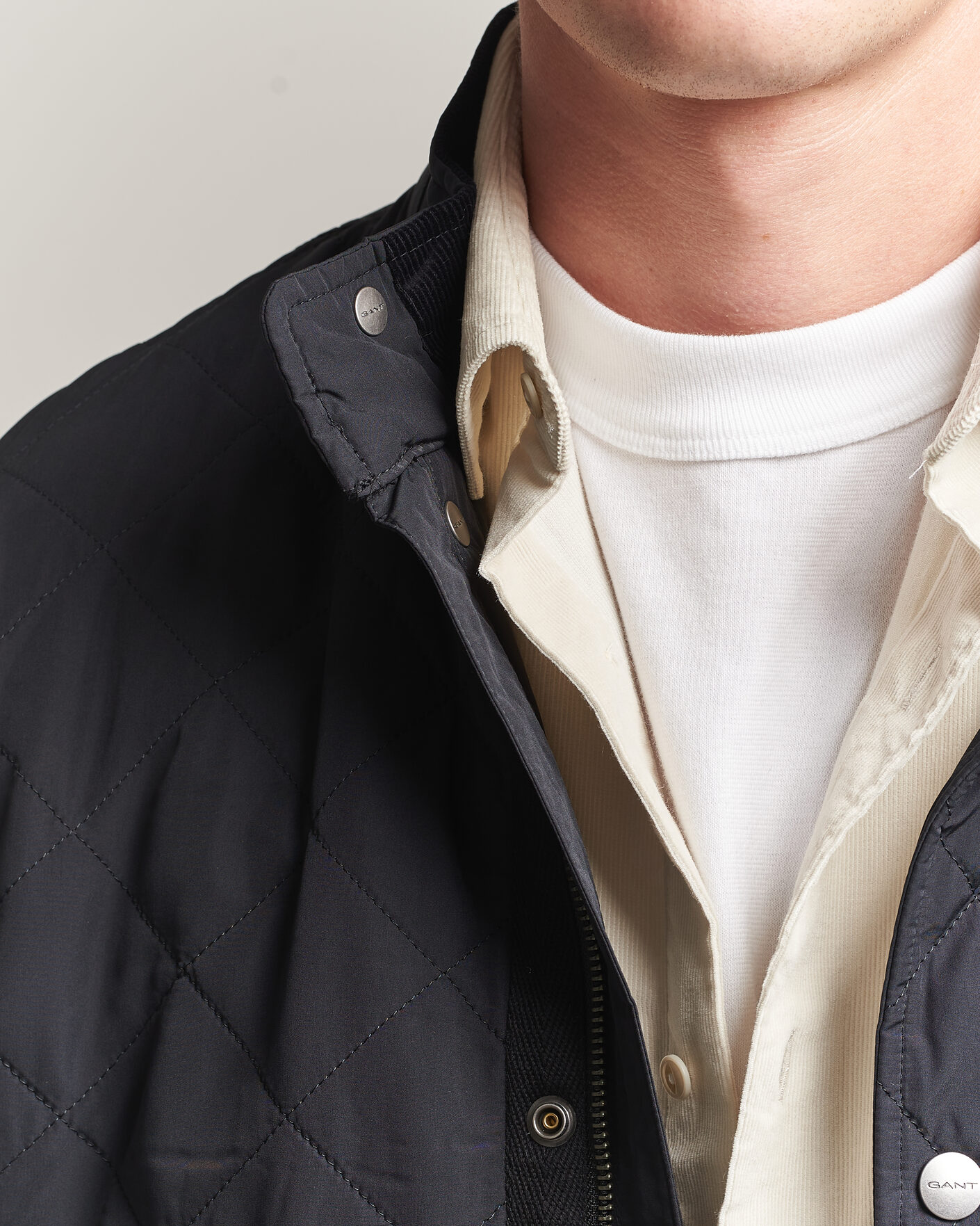 Heren | Jassen | Gant | Classic Quilted Jacket Black