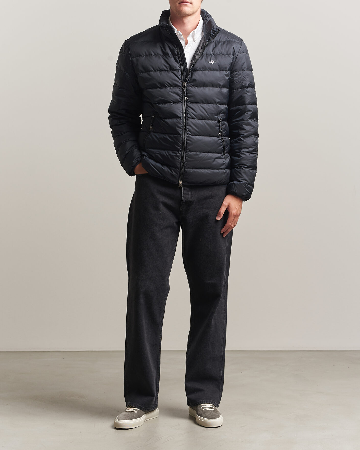 Heren | Jassen | Gant | Light Down Jacket Black