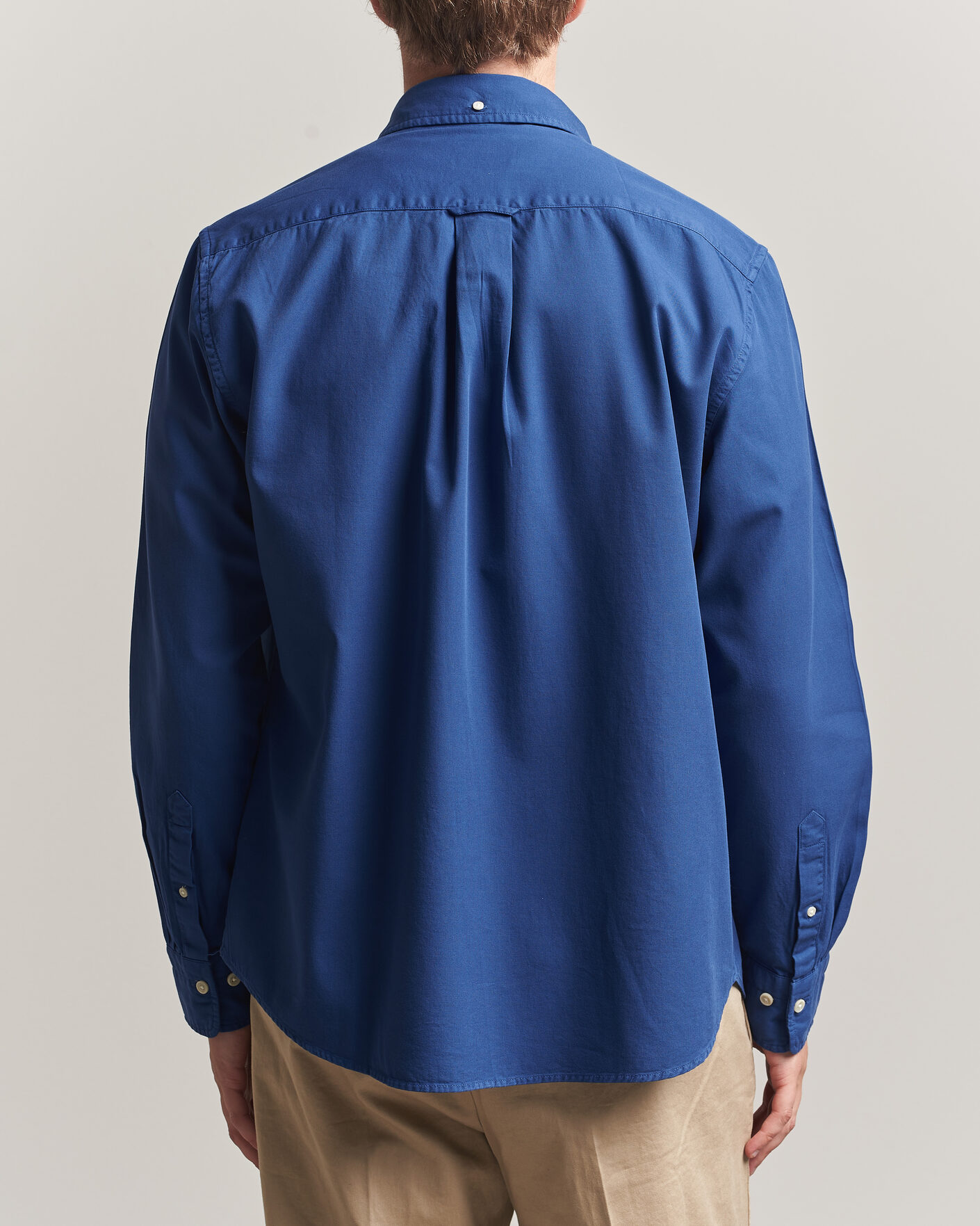 Heren | Overhemden | Gant | Regular Fit Garment Dyed Twill Shirt Crisp Blue