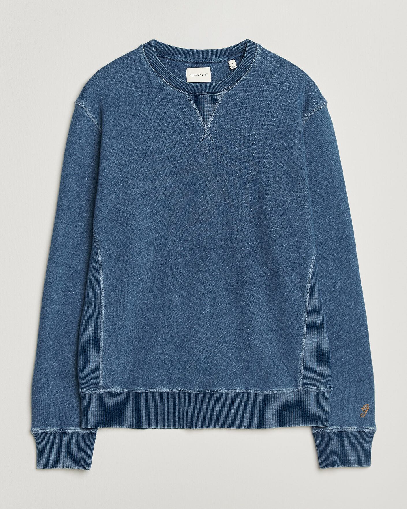 Heren | Truien | Gant | Vintage Crew Neck Sweatshirt Indigo