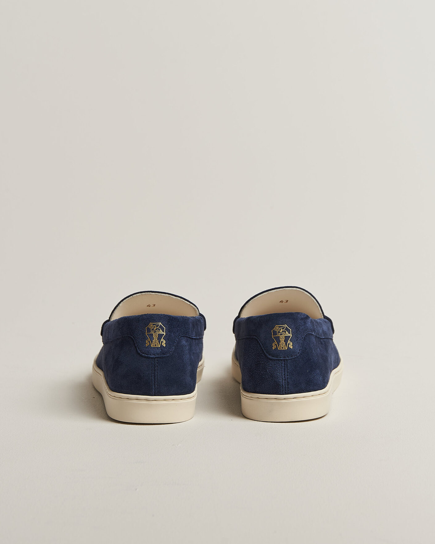 Heren | Brunello Cucinelli Penny Loafers Midnight Blue | Brunello Cucinelli | Penny Loafers Midnight Blue