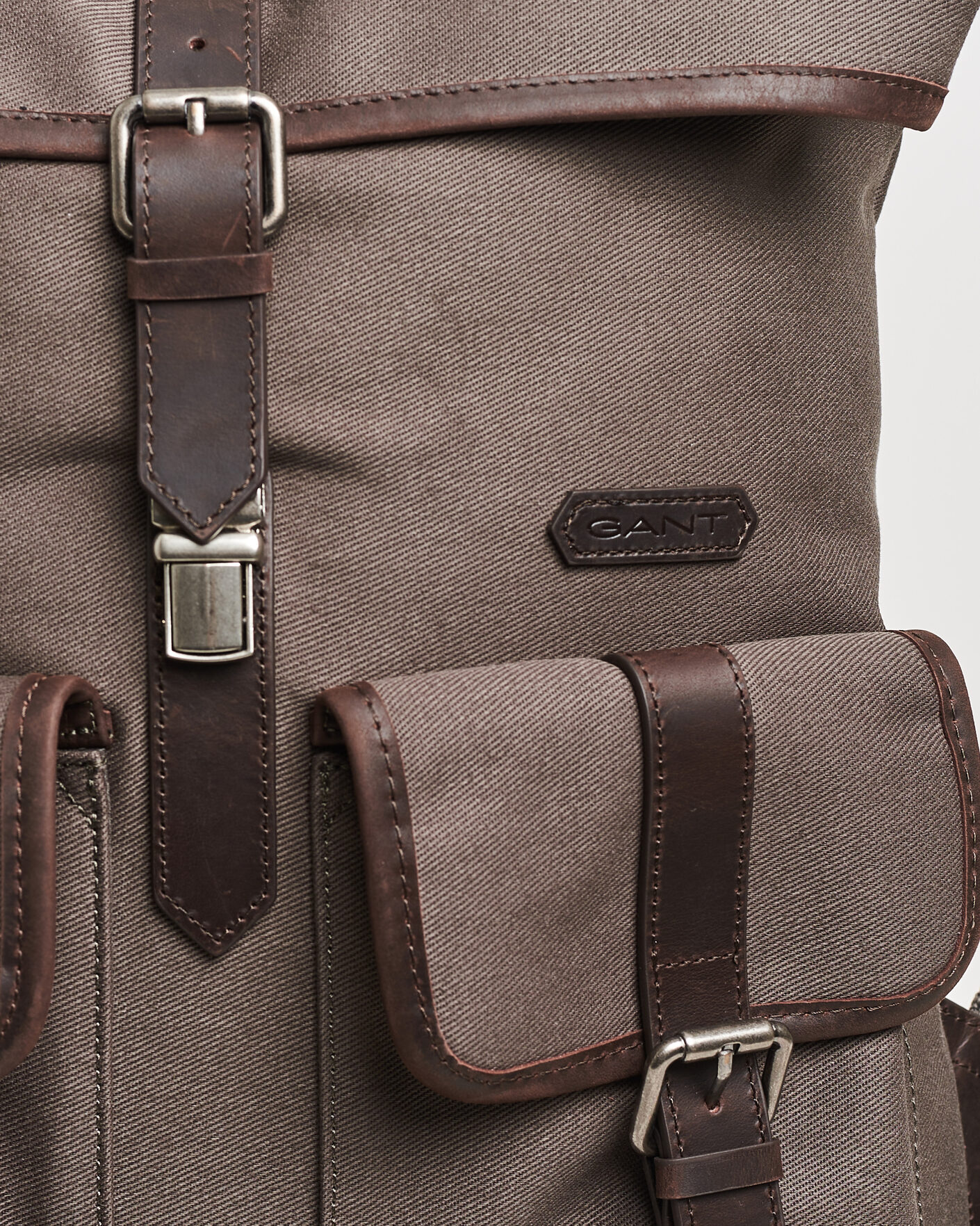 Heren | Tassen | Gant | Modern Premium Canvas Backpack Faded Taupe