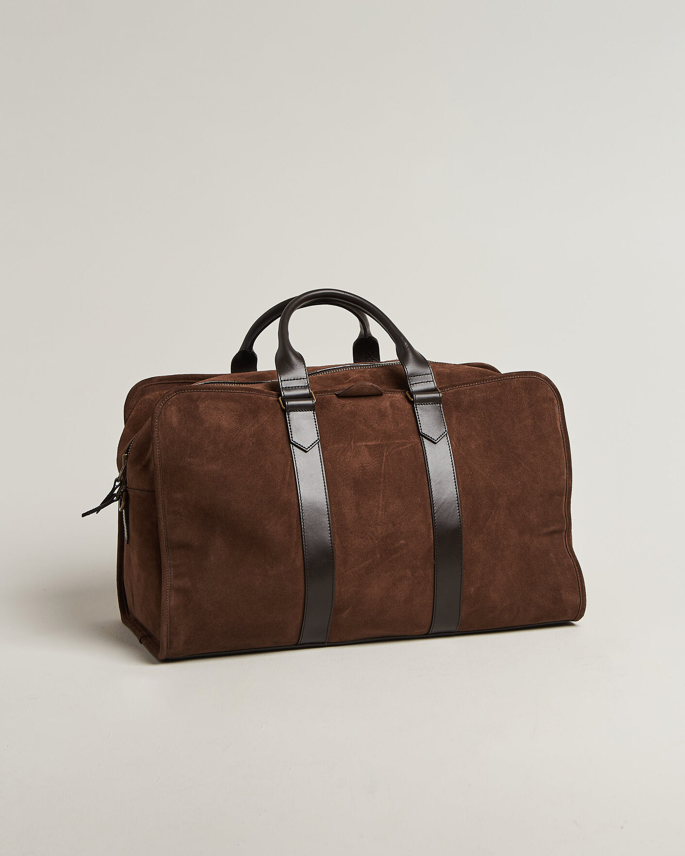 Heren | Tassen | Gant | Suede Duffle Bag Soil Brown