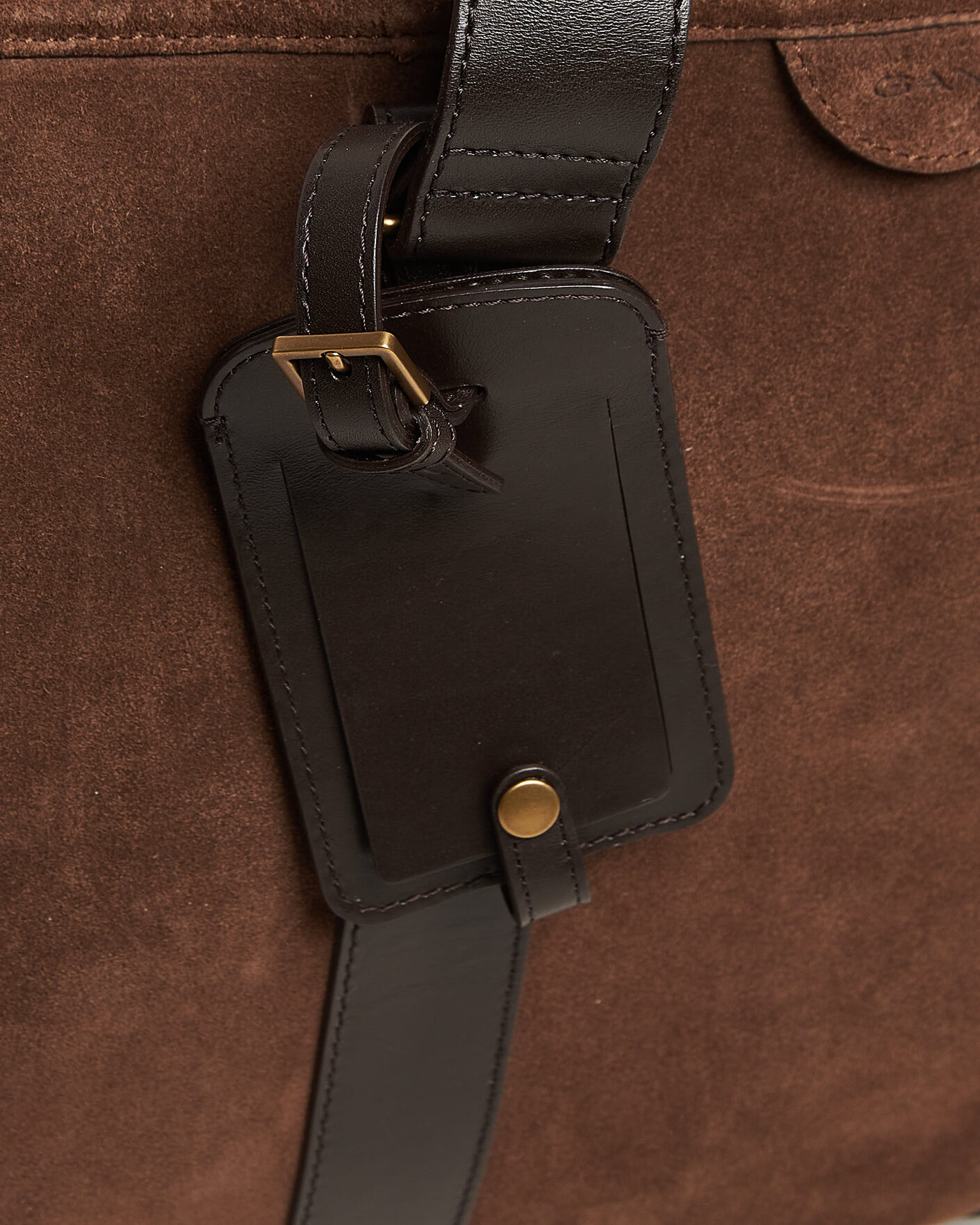 Heren | Tassen | Gant | Suede Duffle Bag Soil Brown