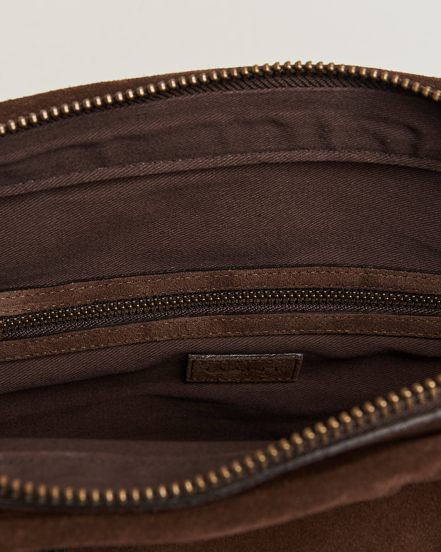 Heren | Tassen | Gant | Suede Commuter Bag Soil Brown