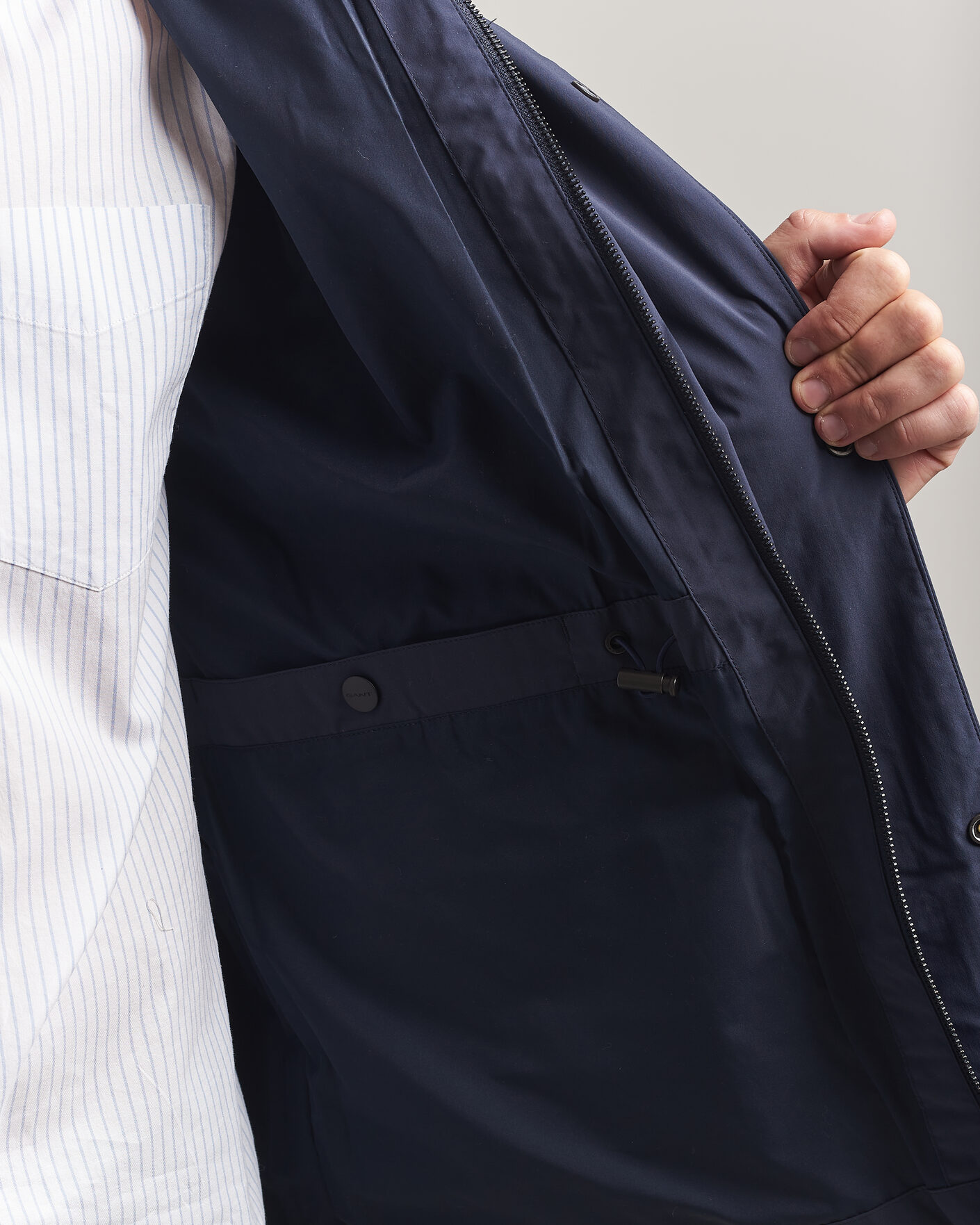 Heren | Jassen | Gant | Lightweight 4-Pocket Field Jacket Evening Blue