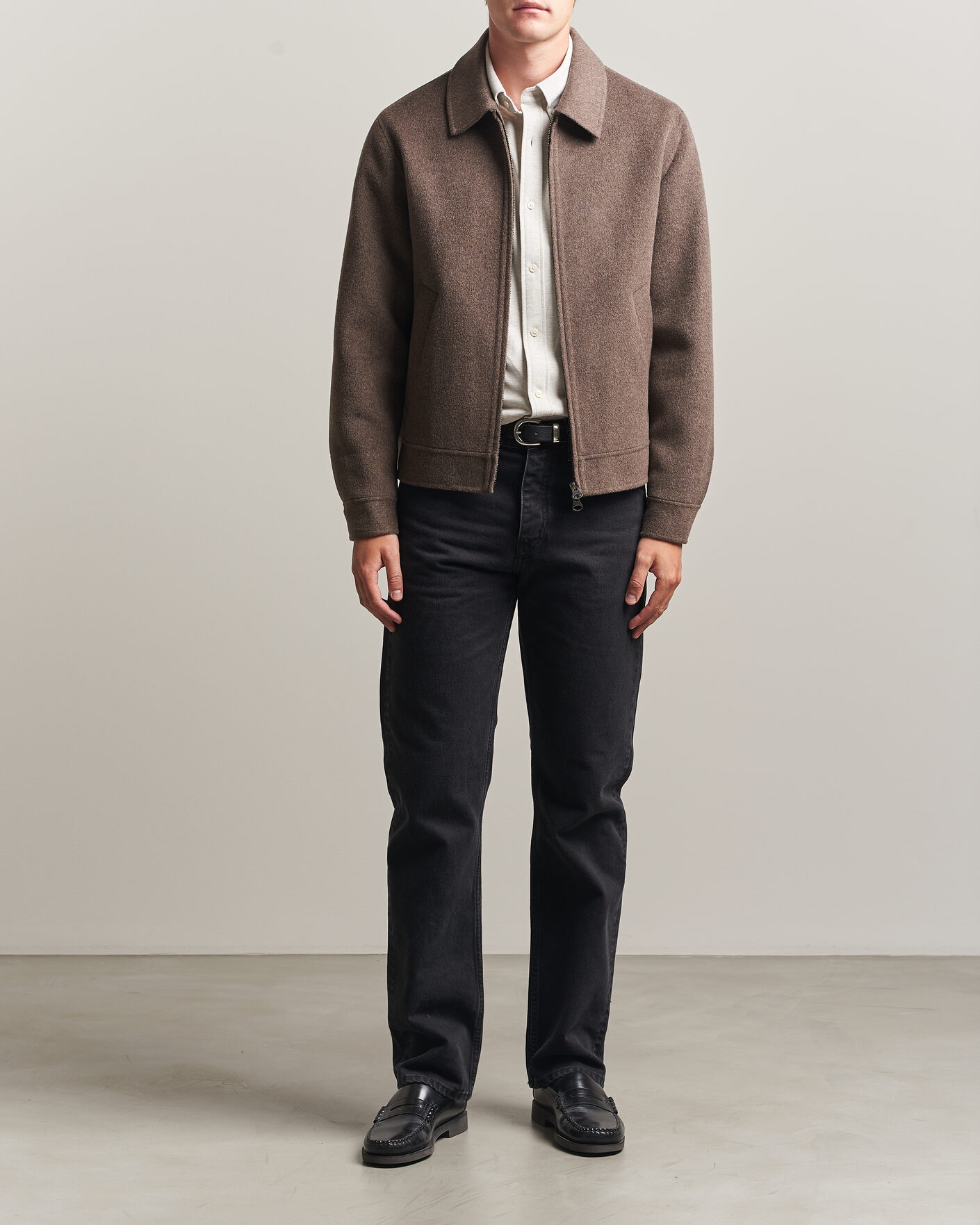 Heren | Jassen | Gant | Handstitched Wool/Cashmere Jacket Shadow Brown