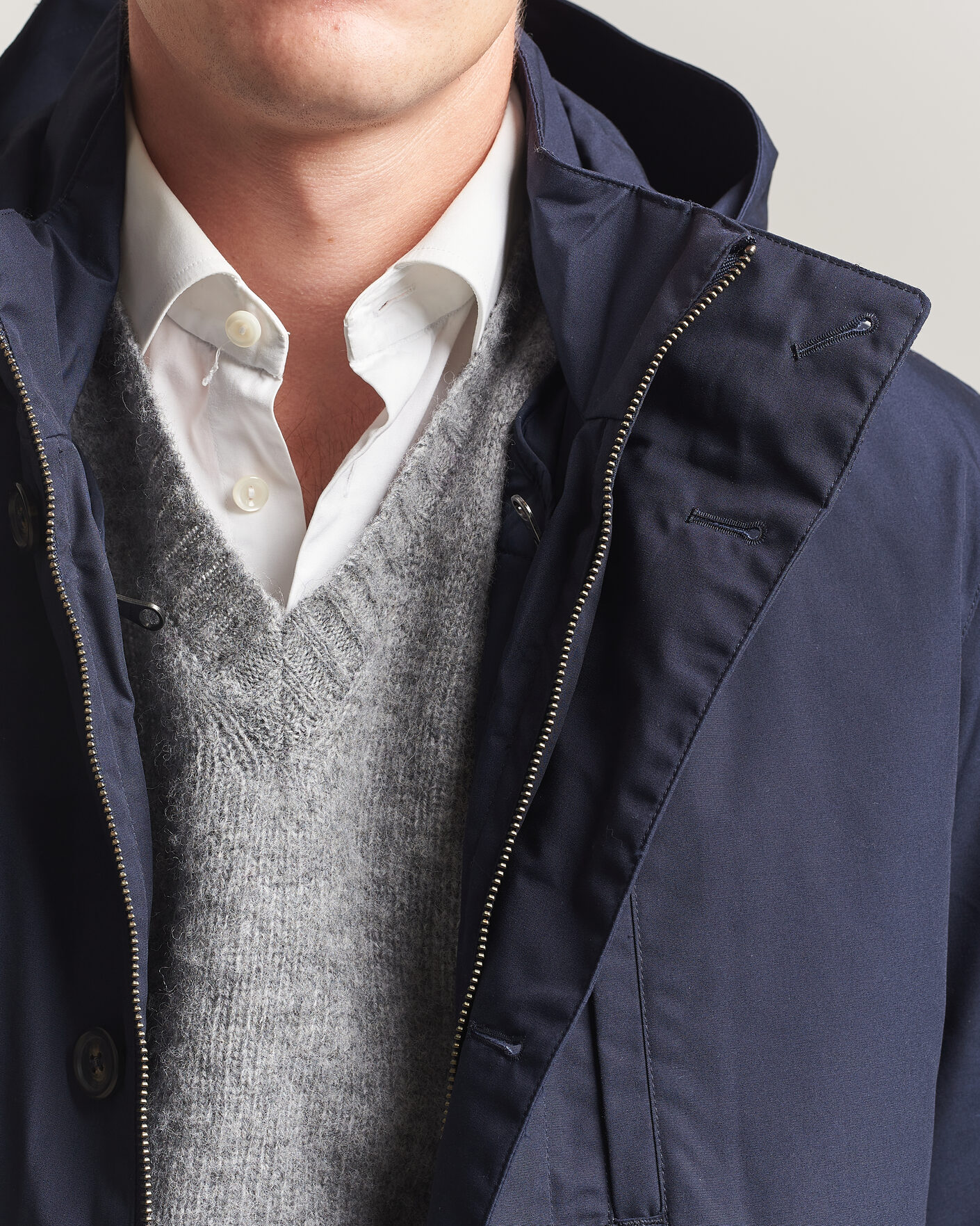 Heren | Jassen | Gant | Double Jacket Evening Blue