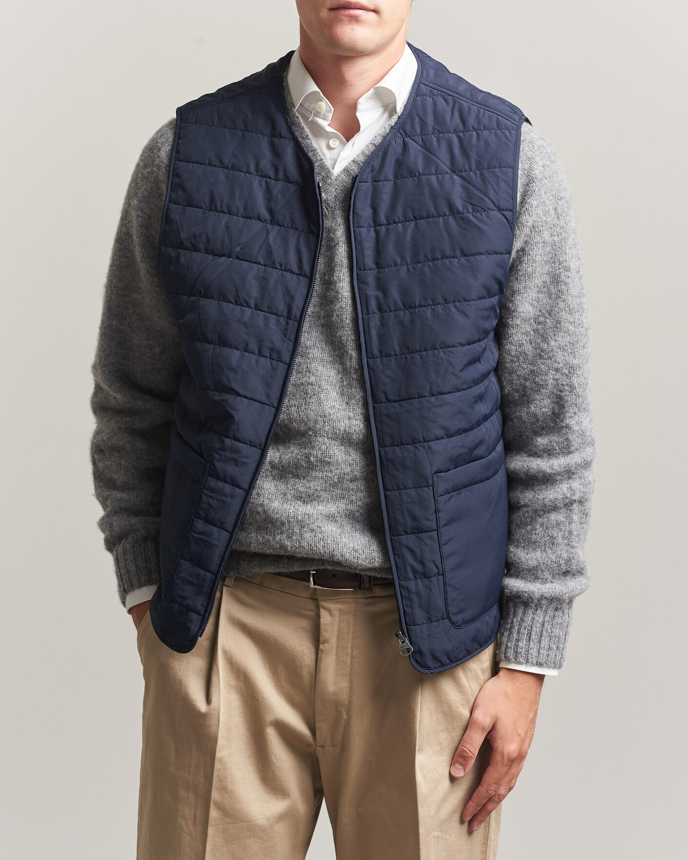 Heren | Jassen | Gant | Double Jacket Evening Blue