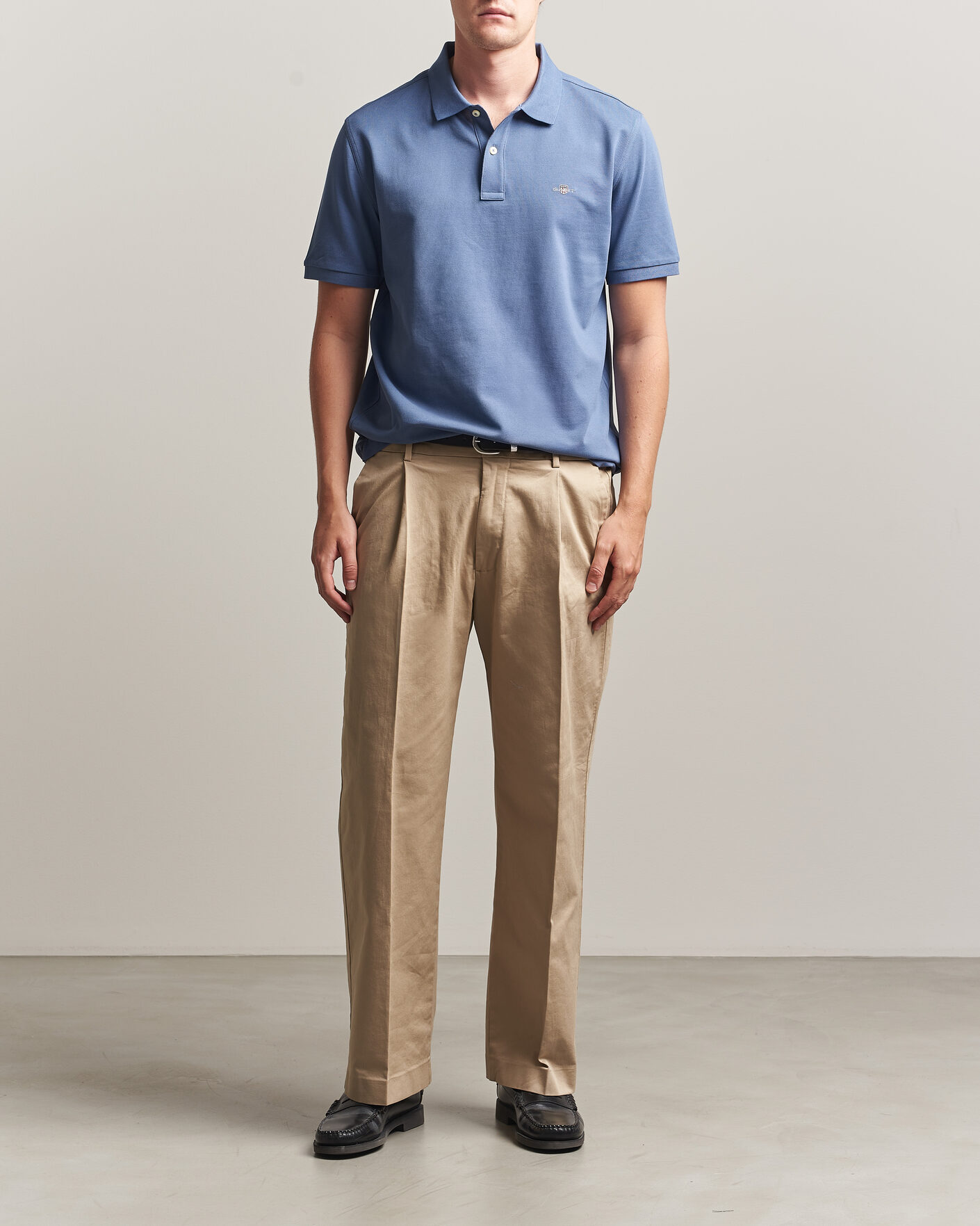 Heren | Polo's | Gant | The Original Polo Blue Horizon