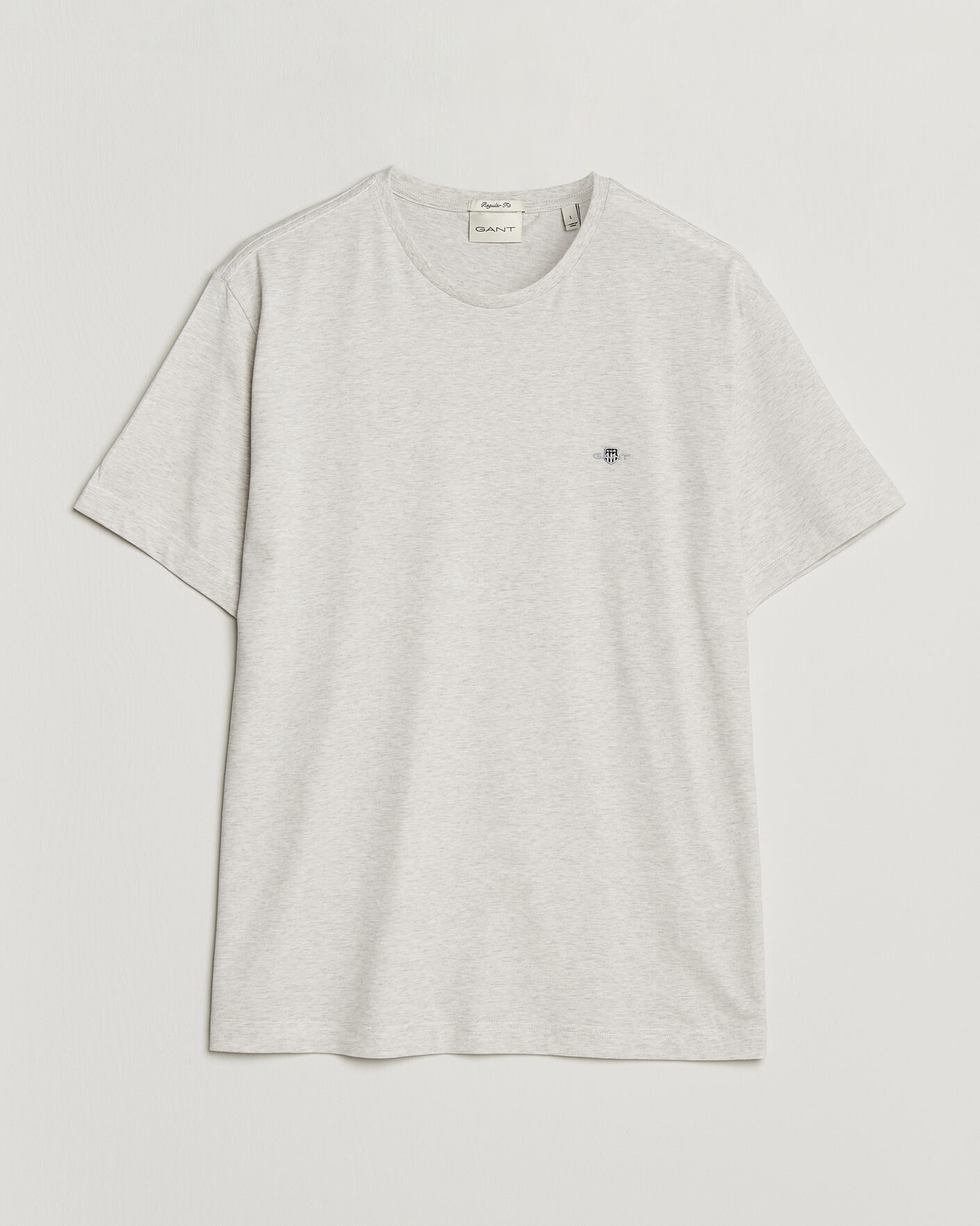 Heren | T-shirts | Gant | The Original T-Shirt Glacier Melange