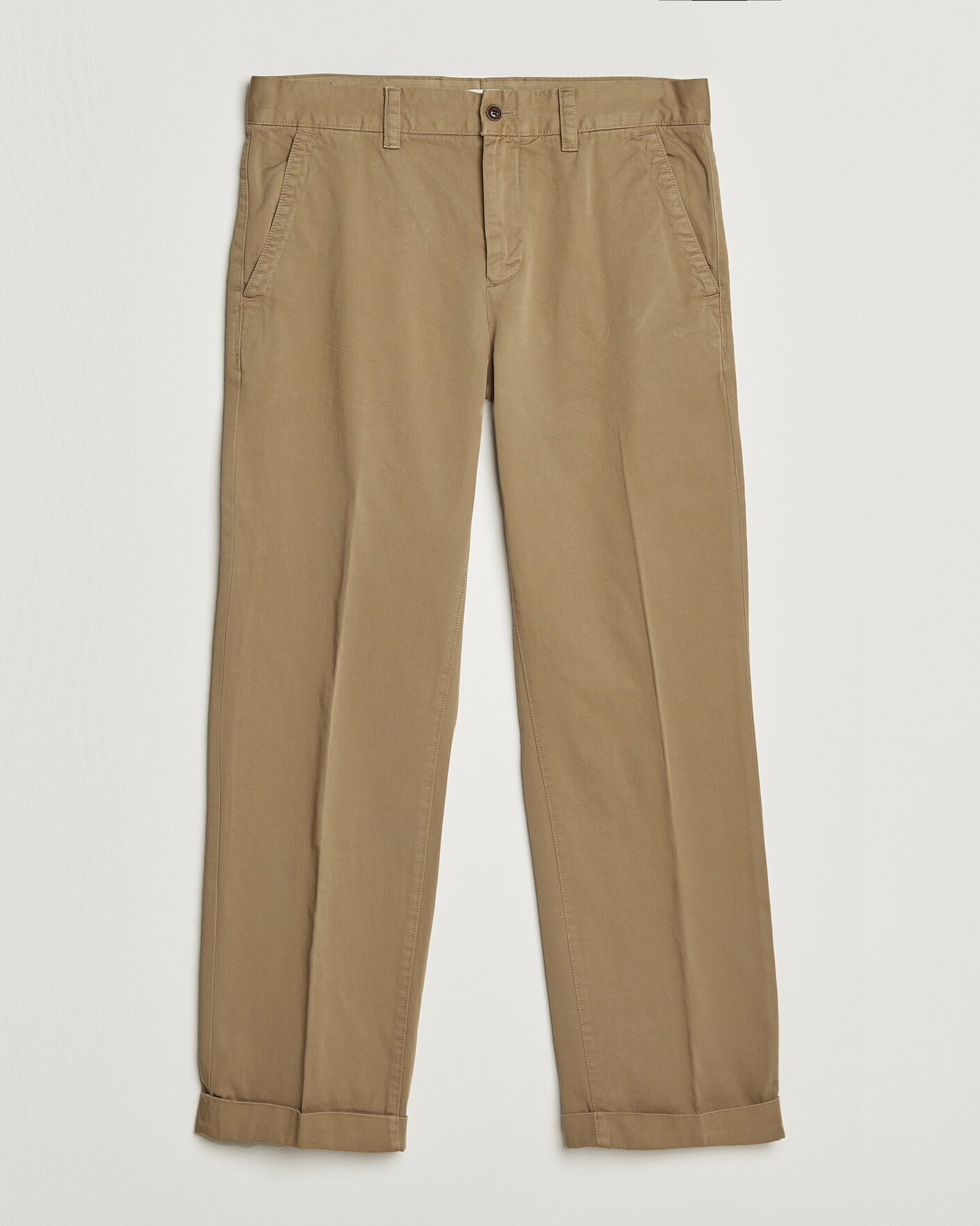 Heren | Broeken | Gant | YALE Cotton Twill Chinos Darkened Beige
