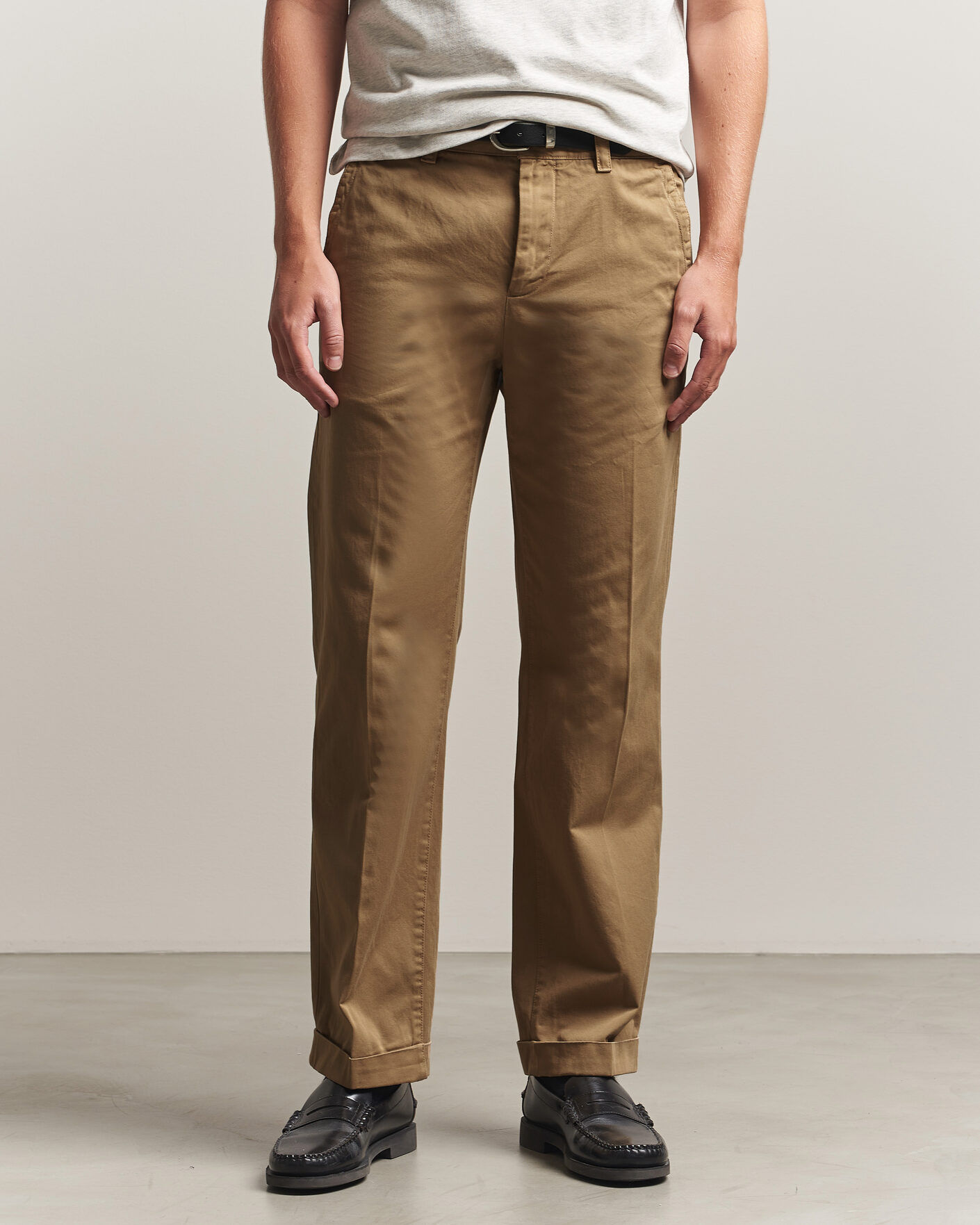 Heren | Broeken | Gant | YALE Cotton Twill Chinos Darkened Beige