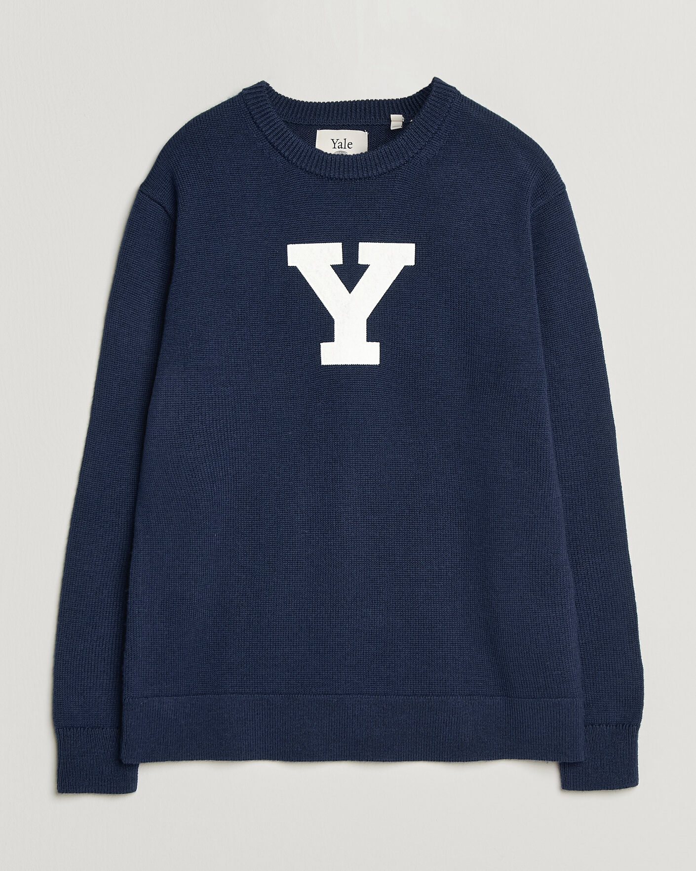 Heren | Truien | Gant | YALE Merino Crew Neck Marine