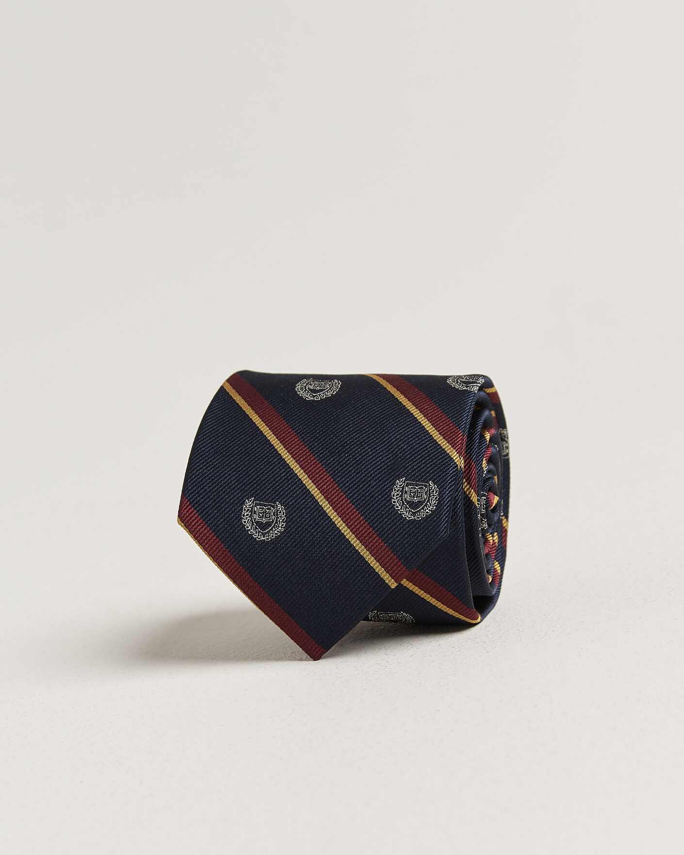 Heren | Stropdassen | Gant | YALE Crest Tie Marine