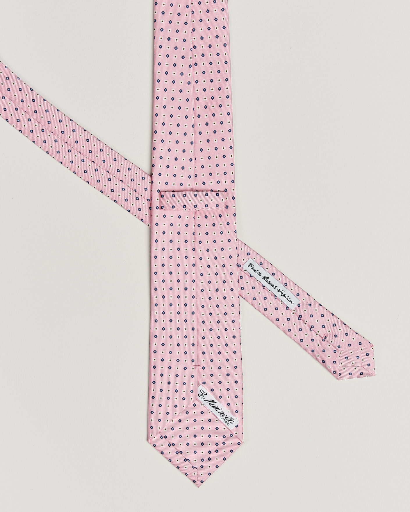 Heren | Stropdassen | E. Marinella | 3-Fold Printed Silk Tie Pink