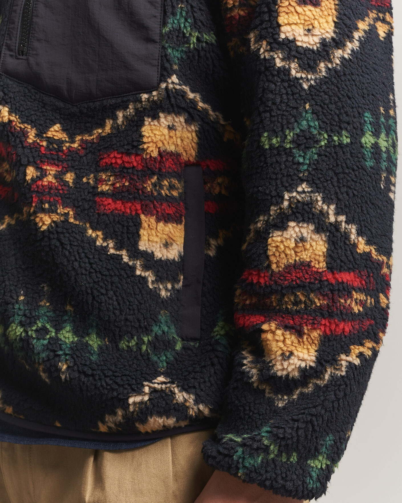 Heren | Truien | Pendleton | Jacquard Sherpa Fleece Four Corners