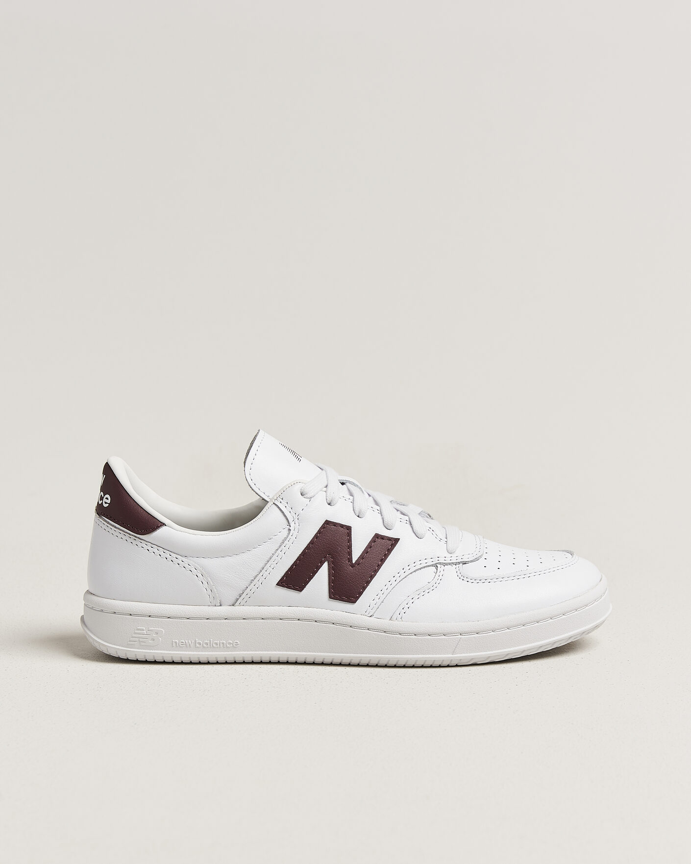 Heren | Sneakers | New Balance | T500 Sneakers White/Cherry