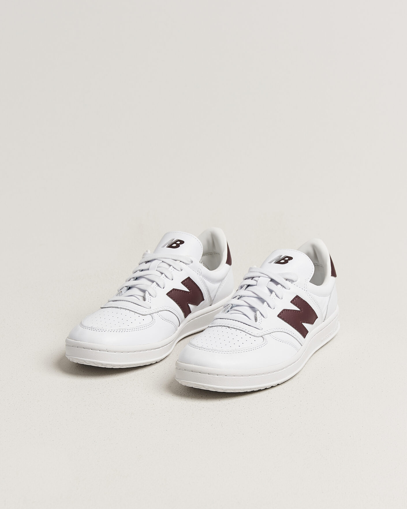 Heren | Sneakers | New Balance | T500 Sneakers White/Cherry