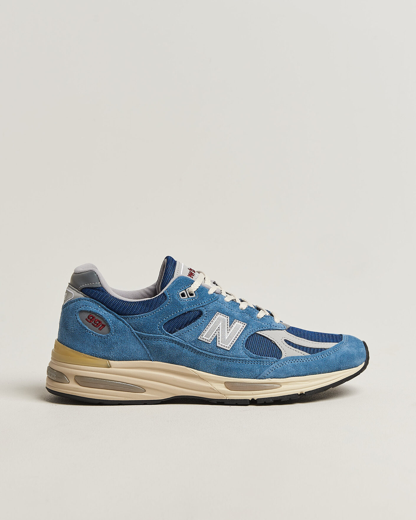 Heren | Sneakers | New Balance Made In US & UK | New Balance Made in Made in UK 991v2 Vintage Sports Bluesteel