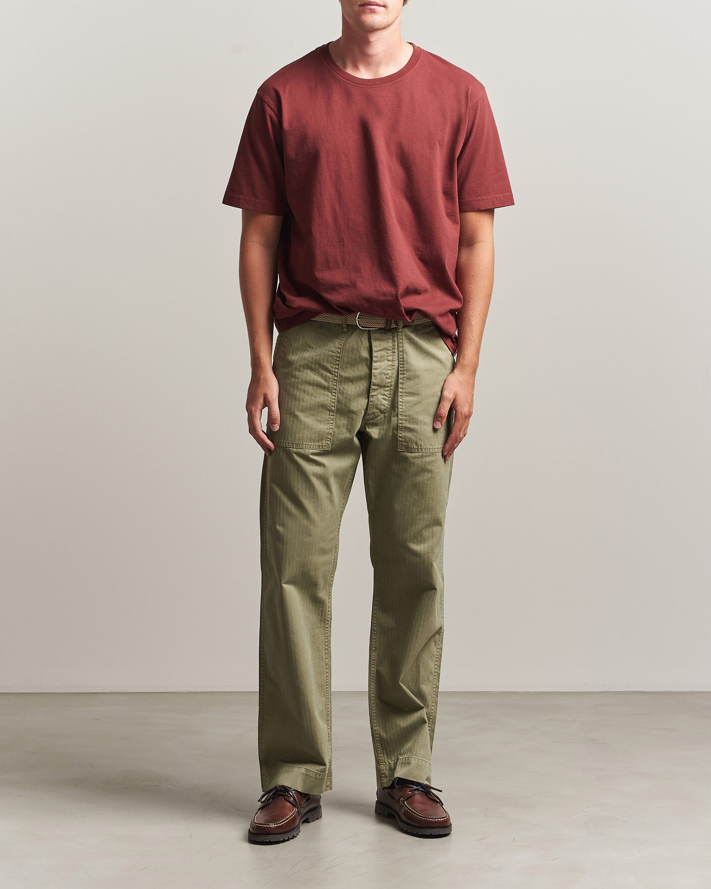 Heren | Broeken | RRL | Army Utility Pants Brewster Green