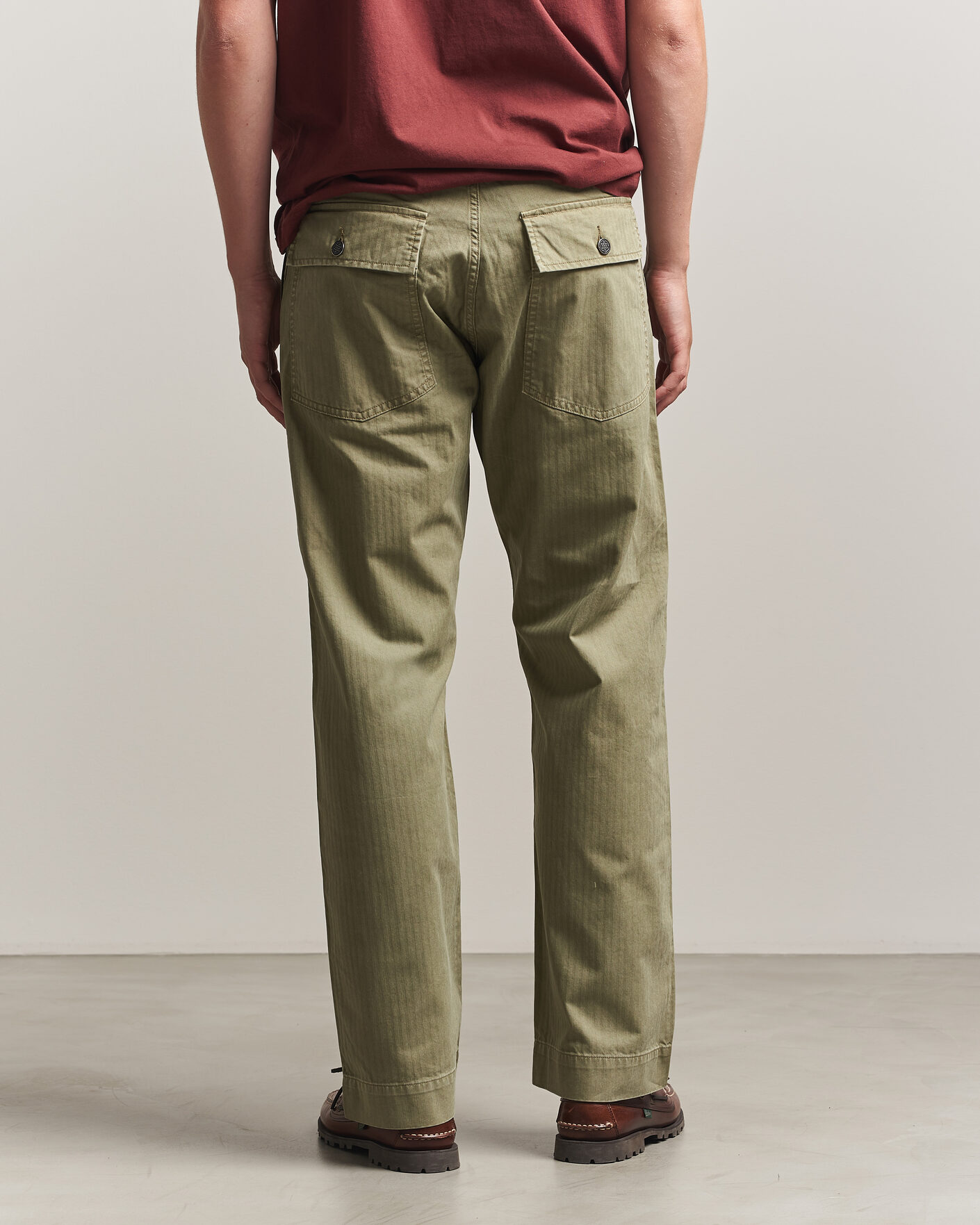 Heren | Broeken | RRL | Army Utility Pants Brewster Green