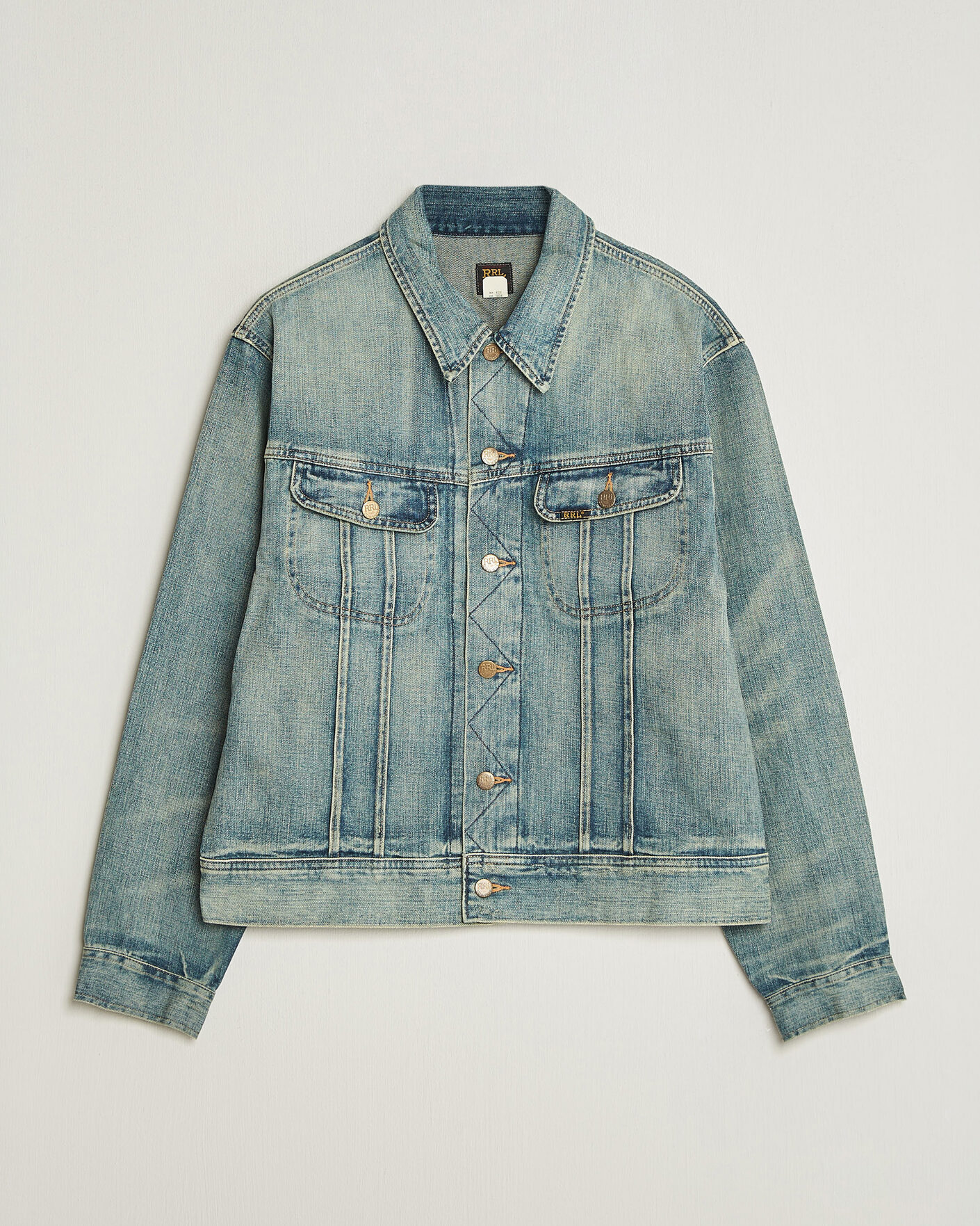 Heren | Jassen | RRL | Lot 271 Denim Jacket Leeland Wash