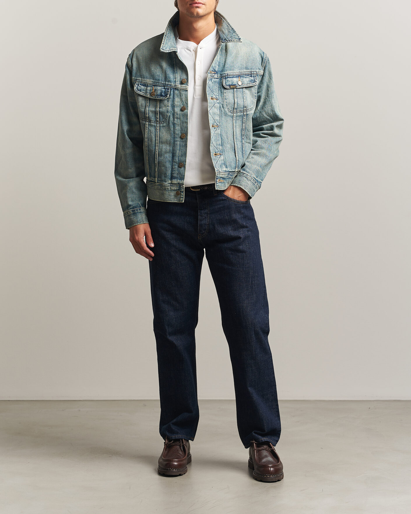 Heren | Jassen | RRL | Lot 271 Denim Jacket Leeland Wash