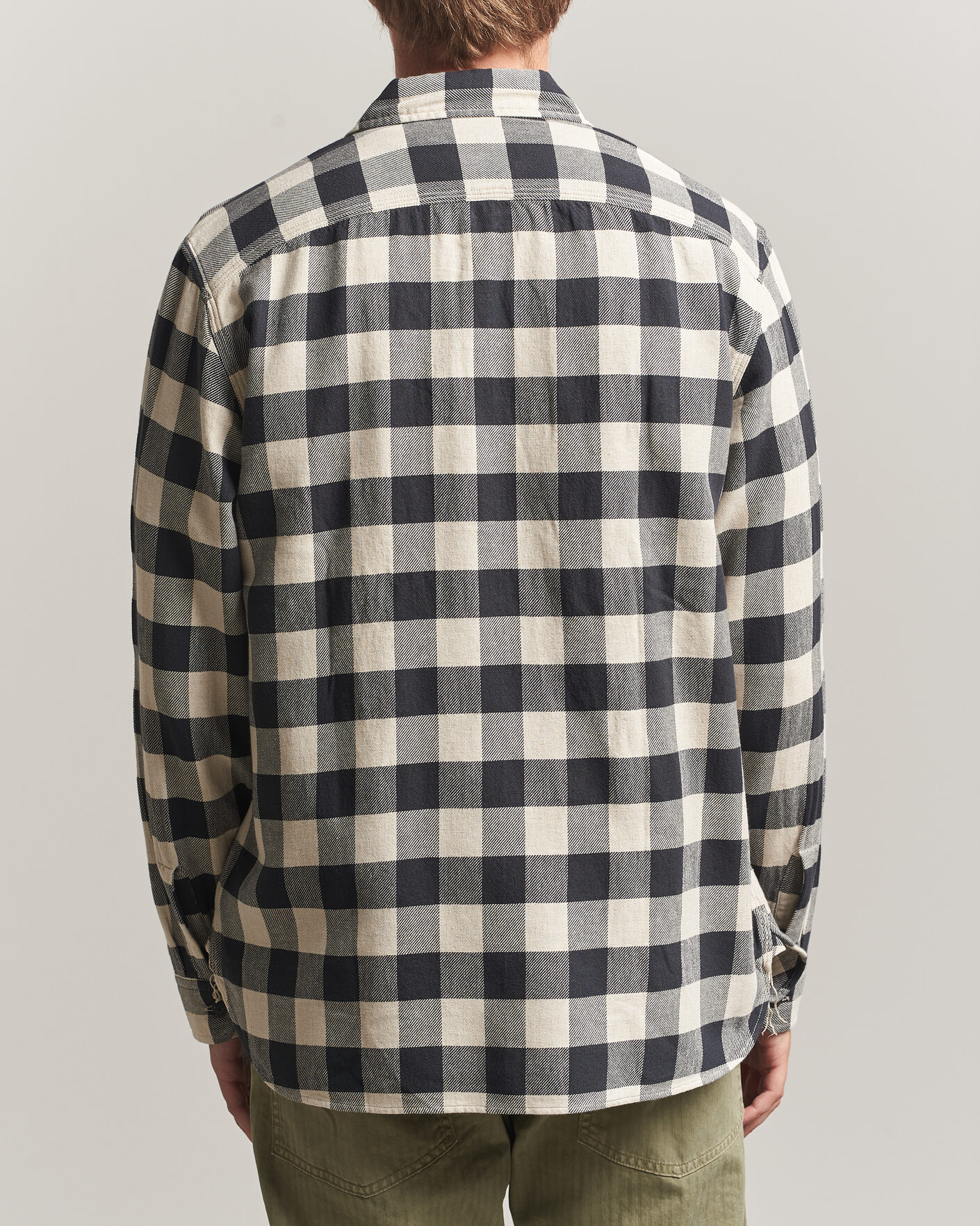 Heren | Overhemden | RRL | Matlock Plaid Shirt Black/Cream