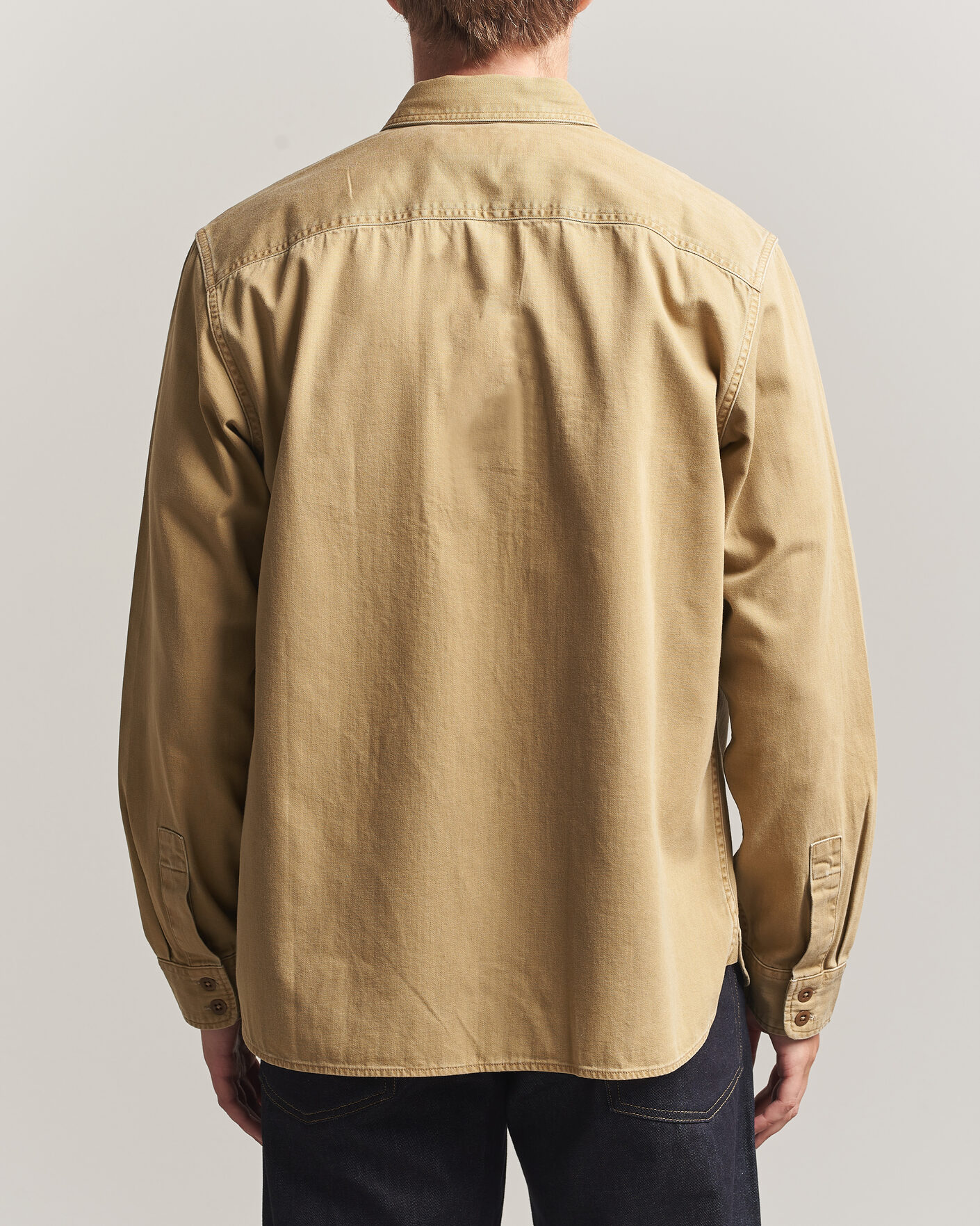 Heren | Overhemden | RRL | Officers Shirt Faded Tan