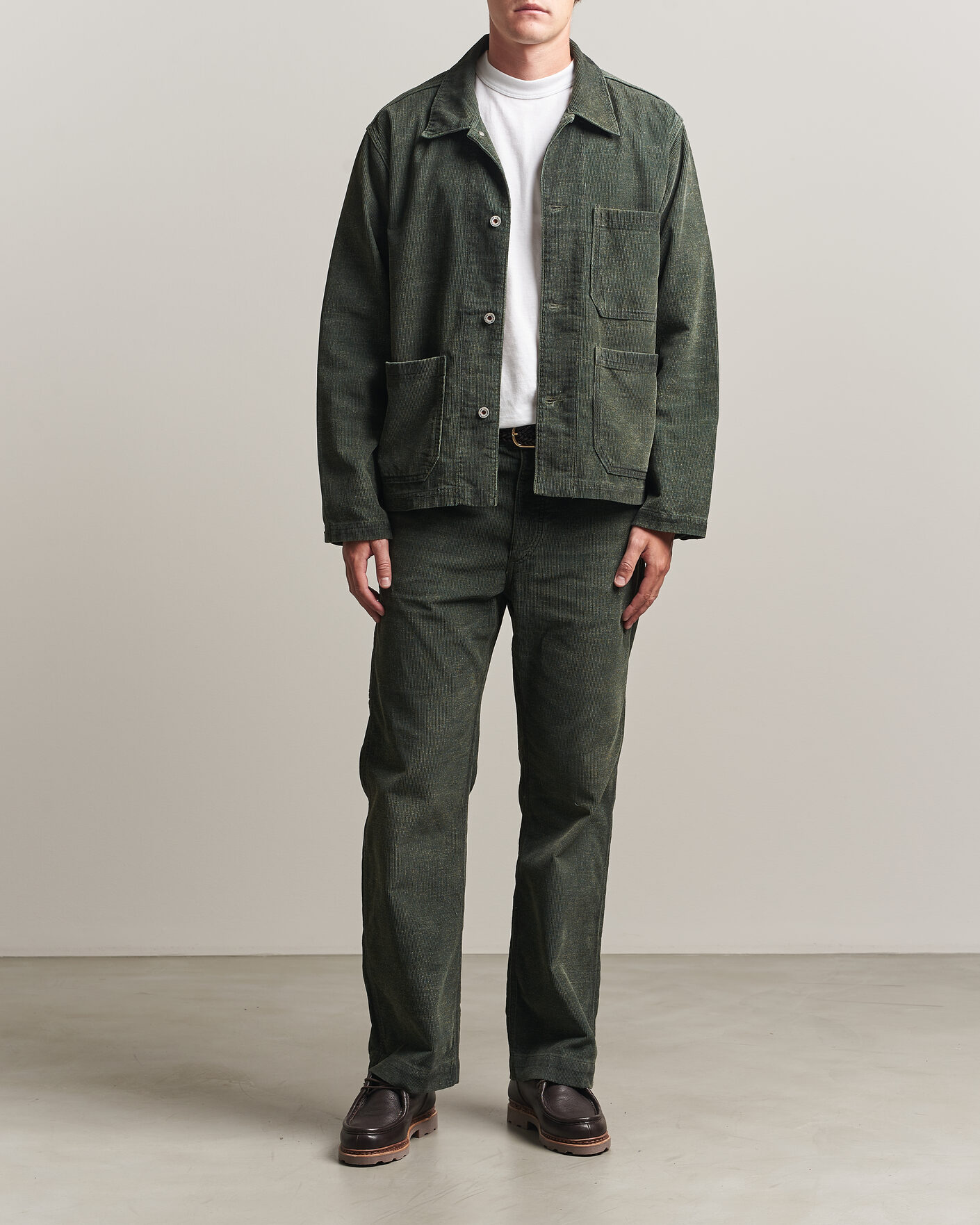 Heren | Jassen | RRL | Empire Shirt Jacket Vintage Grey