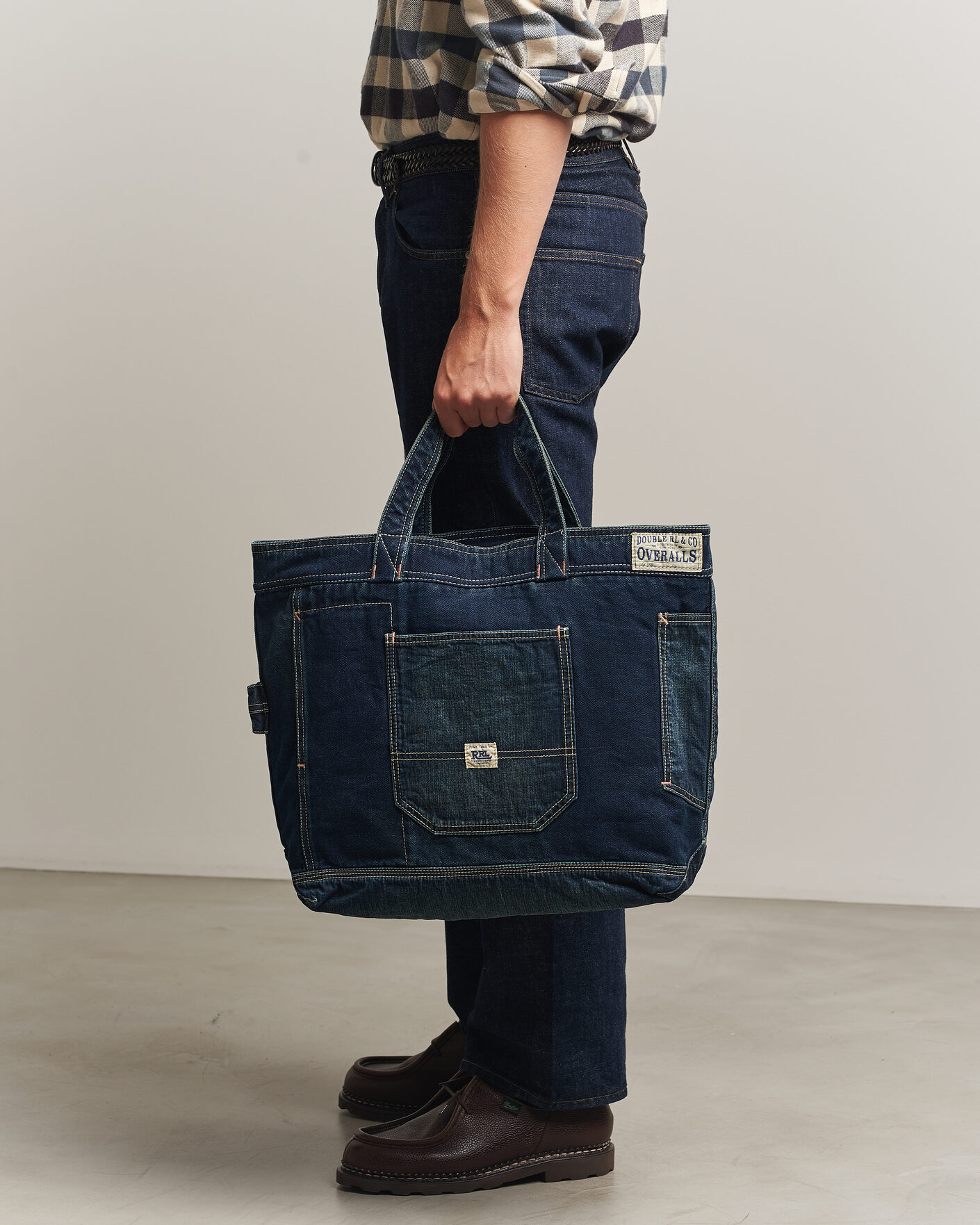 Heren | Tassen | RRL | Roy Totebag Indigo
