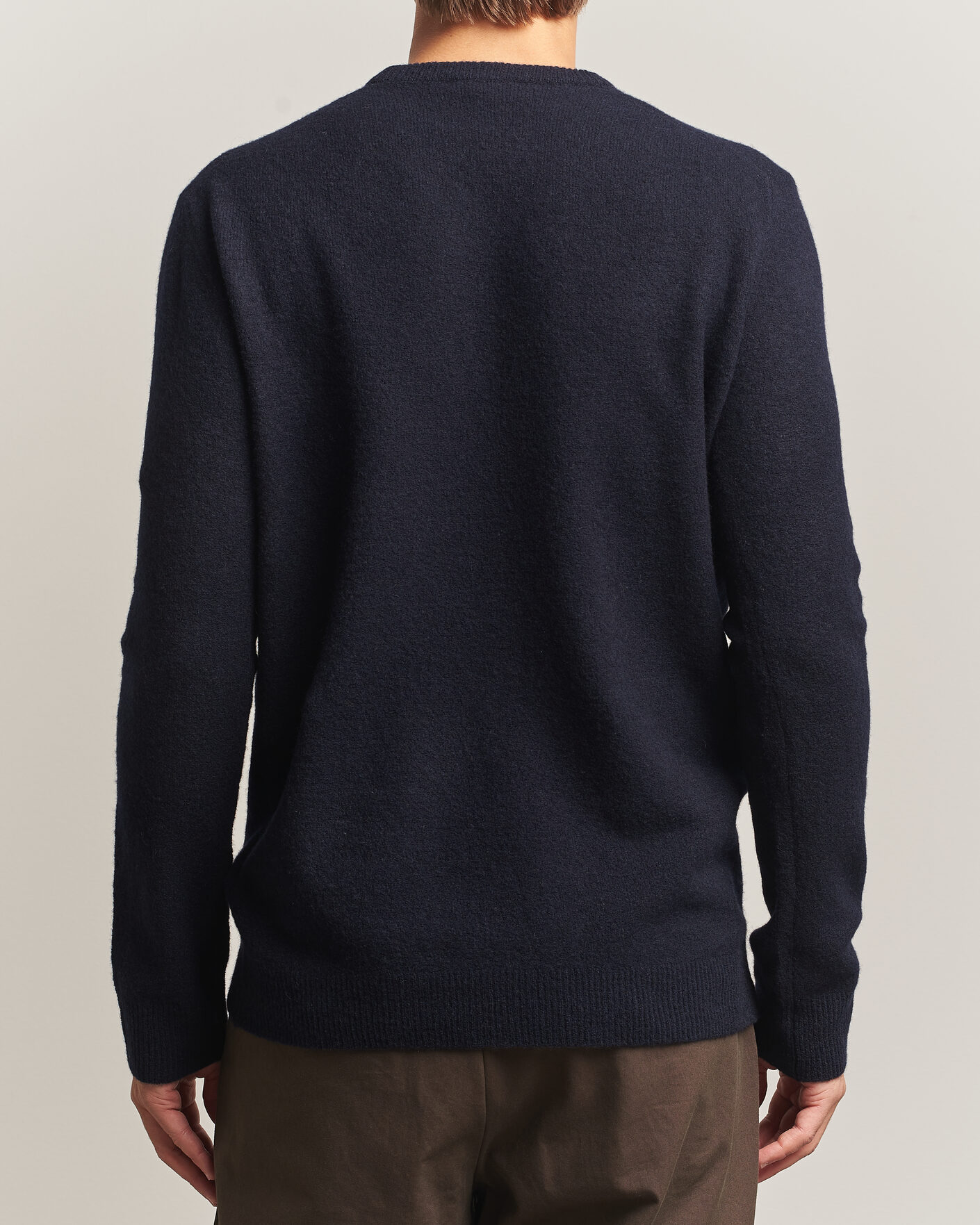 Heren | Truien | Altea | Cloud Cashmere Blend Sweater Navy
