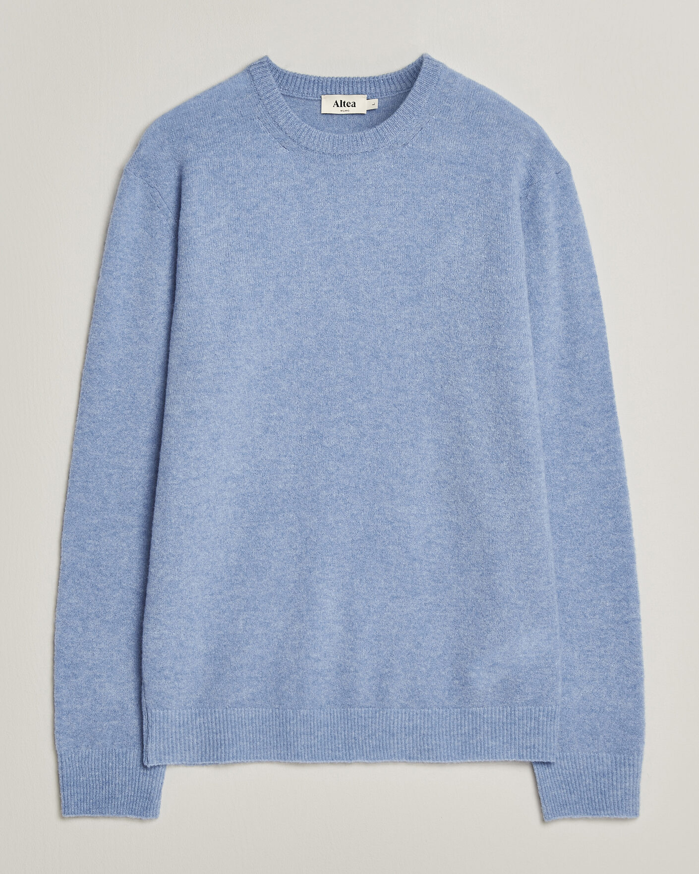 Heren | Truien | Altea | Cloud Cashmere Blend Sweater Sky Blue